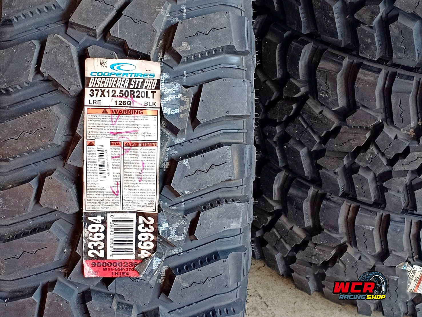 ยาง COOPER DISCOVERER STT PRO ขนาด 37X12.50R20 ยางU.S.A. ราคาพิเศษ