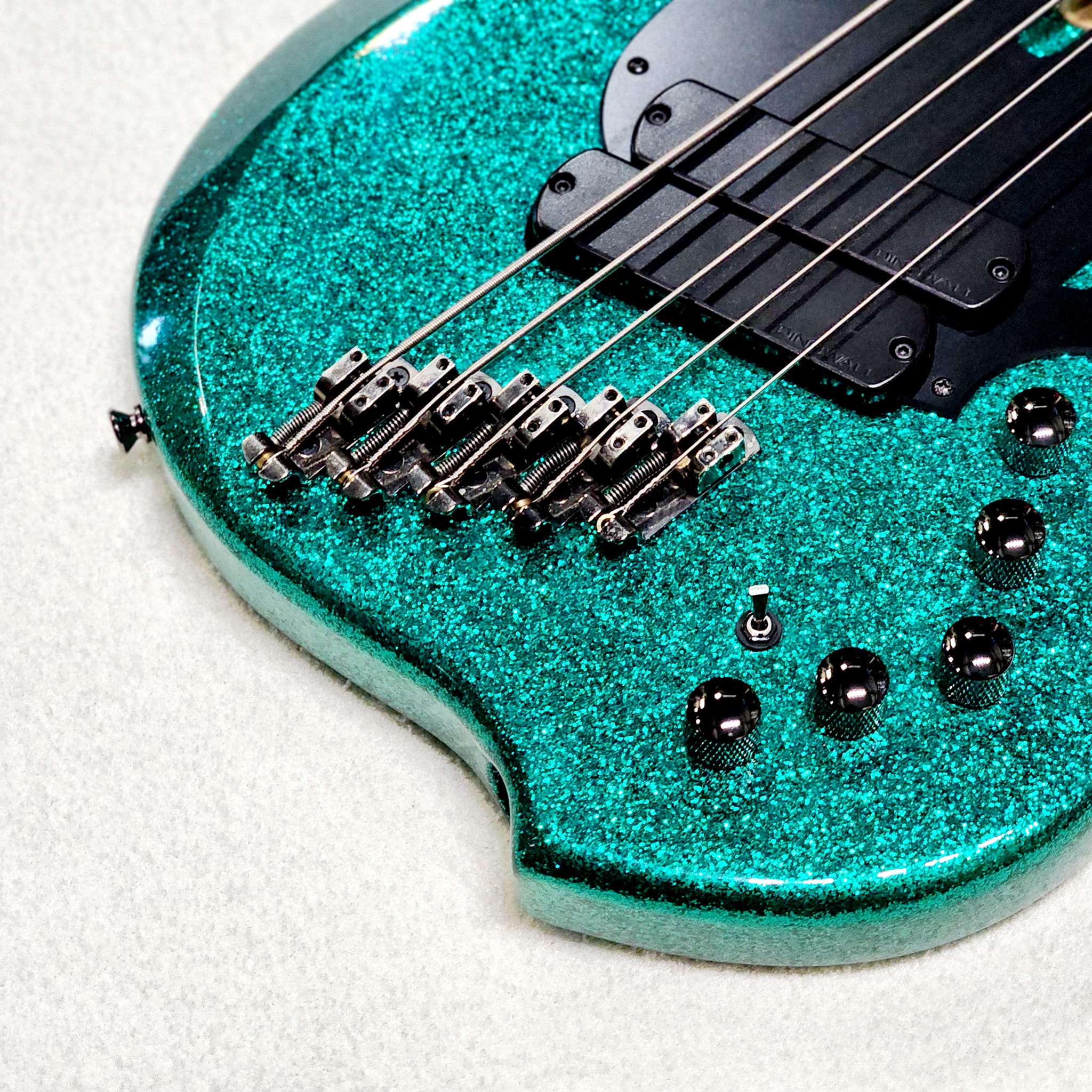 (USED) DINGWALL NG2-5 ADAM NOLLY SIGNATURE - AQUAMARINE METAL FLAKE