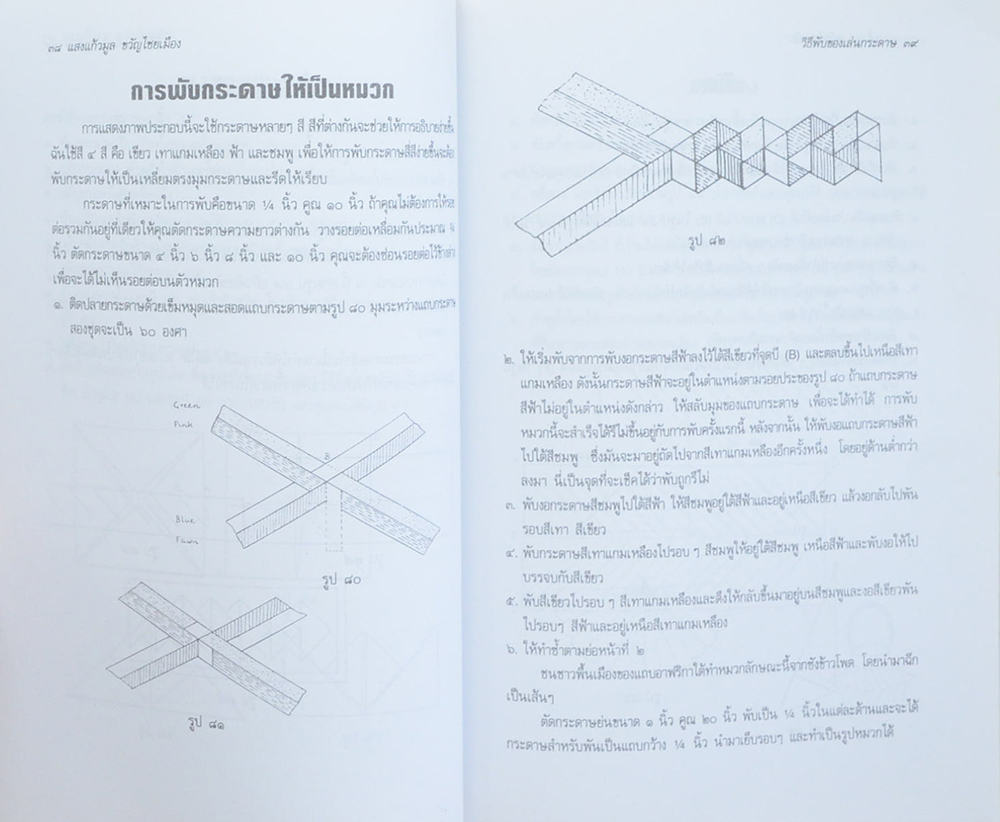 ศาสตร์และศิลปะแห่งการพับกระดาษแบบคลาสสิก