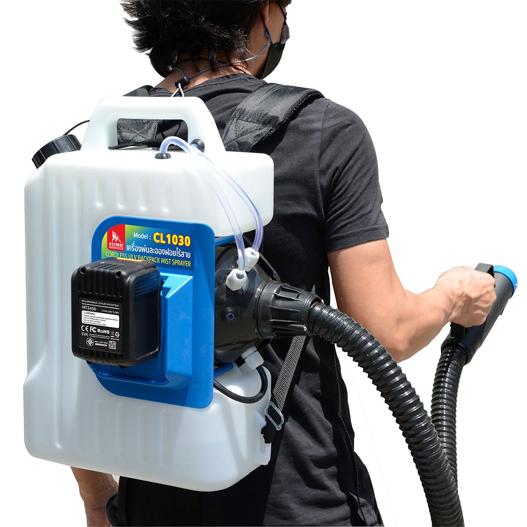 SUMO CL1030 เครื่องพ่นละอองฝอยไร้สาย ULV 24V 10L