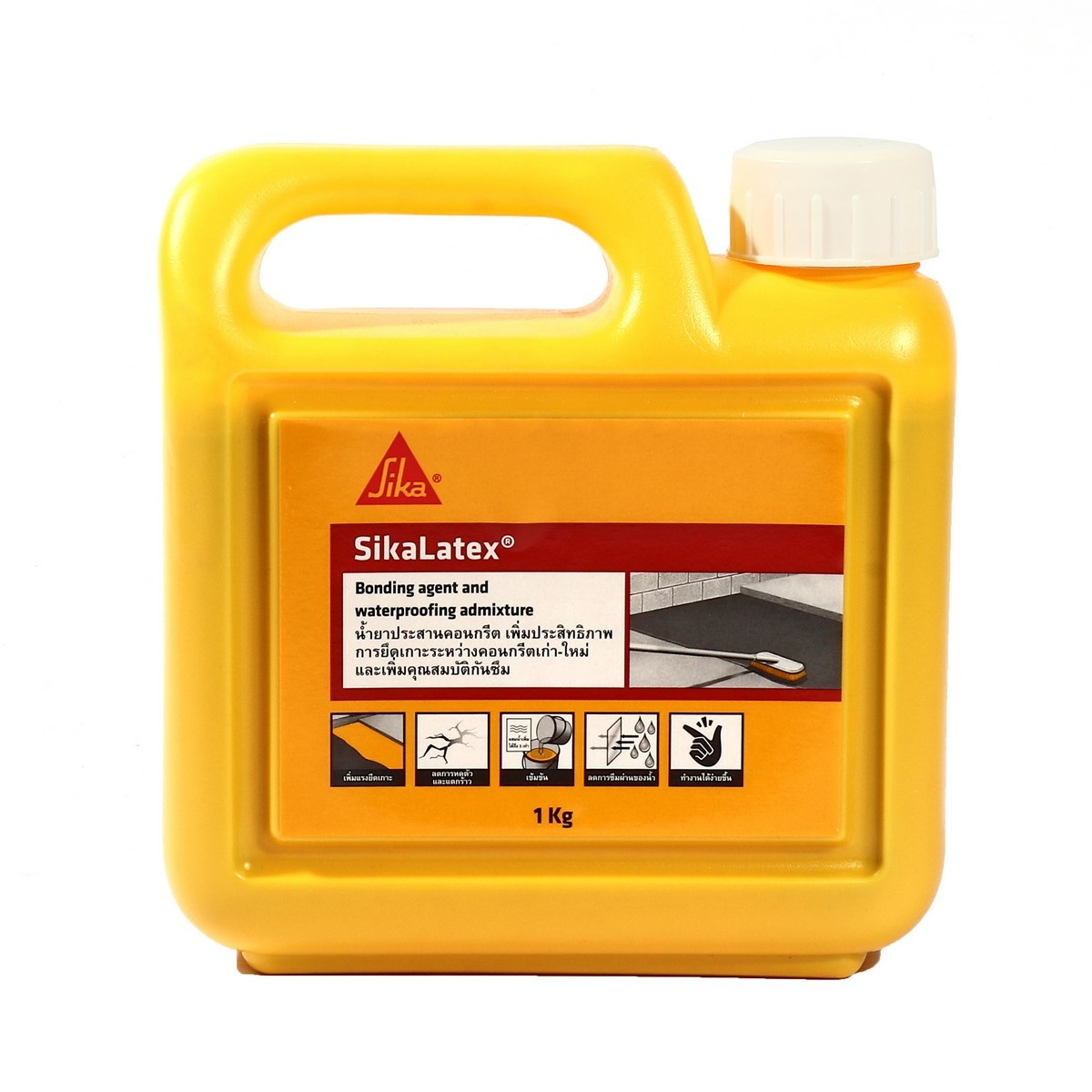 Sika ลาเท็กซ์ น้ำยาประสานคอนกรีต 1kg