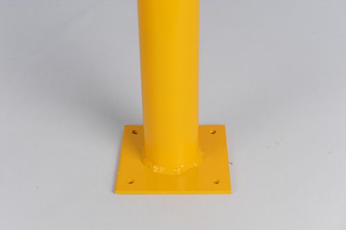 YAMADA เสาจราจรเหล็ก 80cm เหลือง-ดำ (สั่งผลิต)