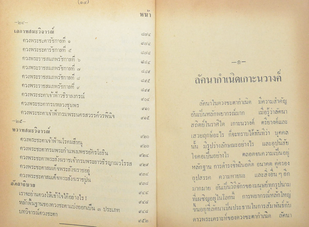 โหรประยุกต์ พยากรณ์พิสดาร