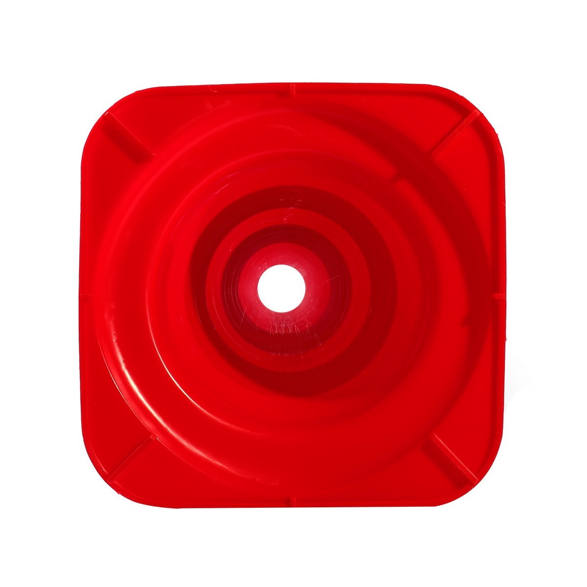 POLO กรวยจราจรพีอี 50cm 2แถบ