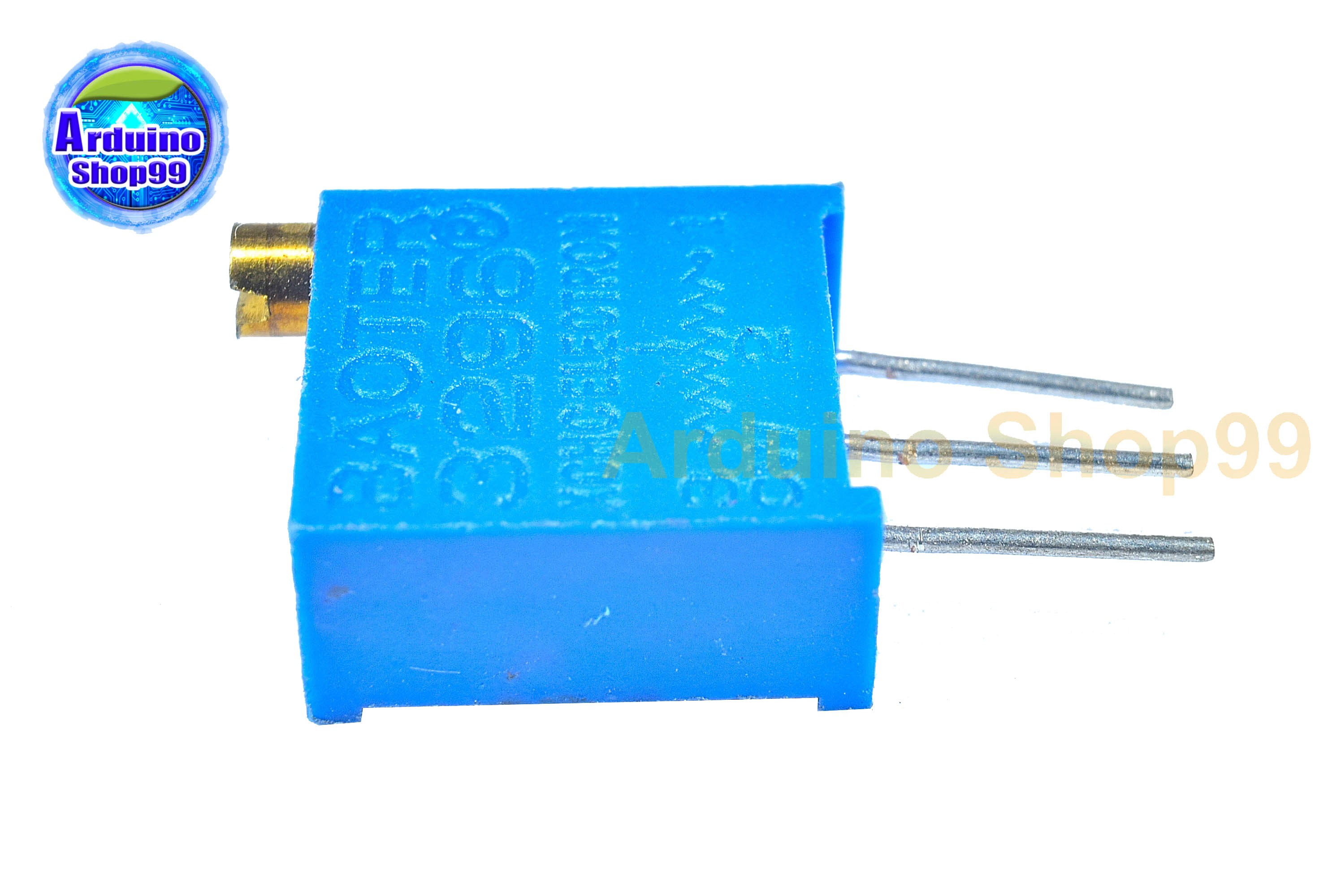 2k Ohm ความต้านทานปรับค่าได้ #3296(Tower) 2 ตัว