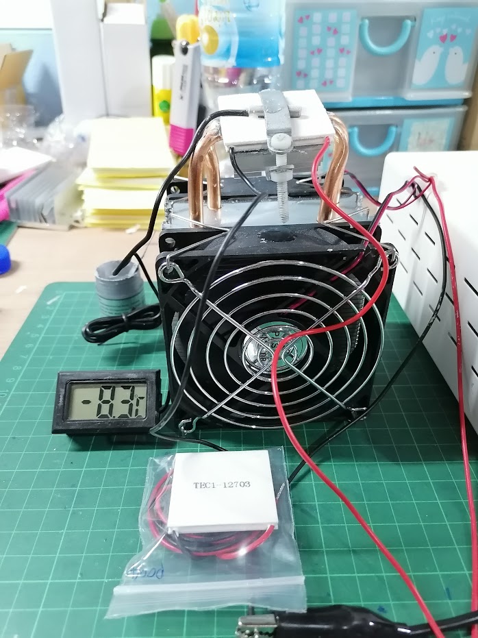 TEC1-12703 12V Peltier Refrigeration Plate(แผ่นร้อน-เย็น) แผ่นเพลเทียร์