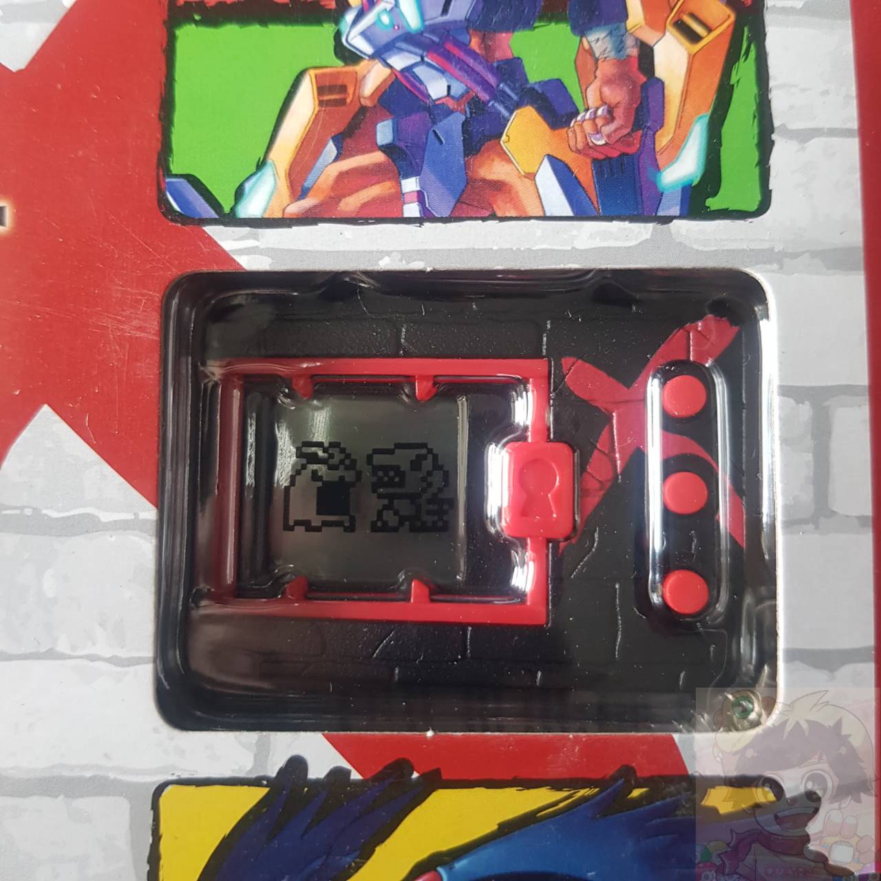 Digital Monster V-pet Ver.X ENG BLACK RED COLOR(สีดำแดง) ของใหม่มือ 1 [LOT US]ดิจิม่อน