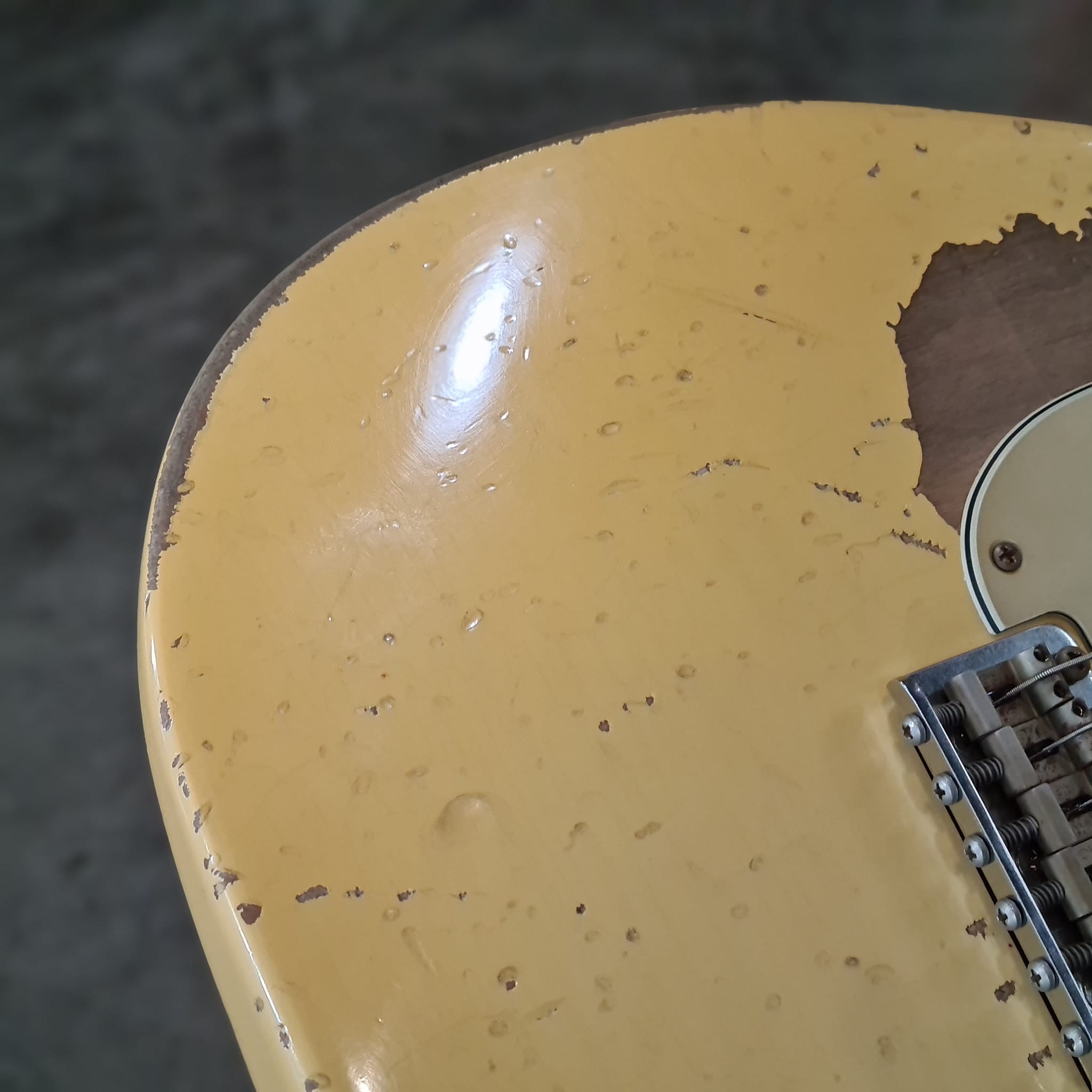 (BRAND NEW) JOHN CRUZ CUSTOM GUITARS - CROSSVILLE ST , VINTAGE WHITE "BATTLE AXE" #JC01010622 (2022)