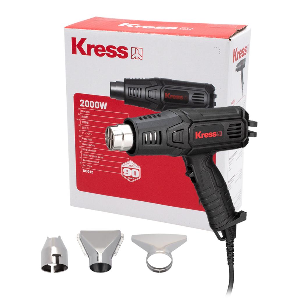Kress KU042 ปืนเป่าลมร้อน 2000W ปรับ 2 ระดับ