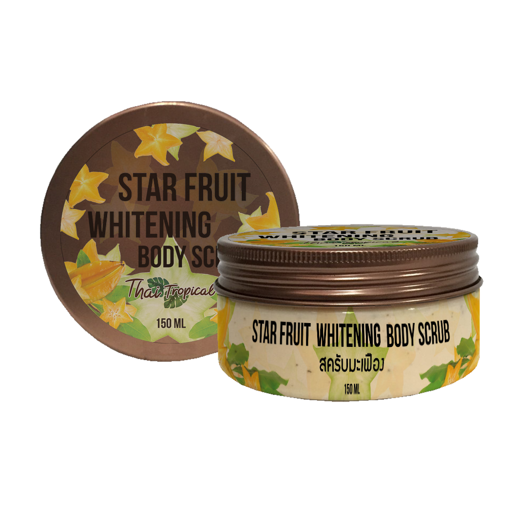 สตาร์ฟรุ๊ต ไวท์เทนนิ่ง บอดี้ สครับ (STAR FRUIT WHITENING BODY SCRUB)
