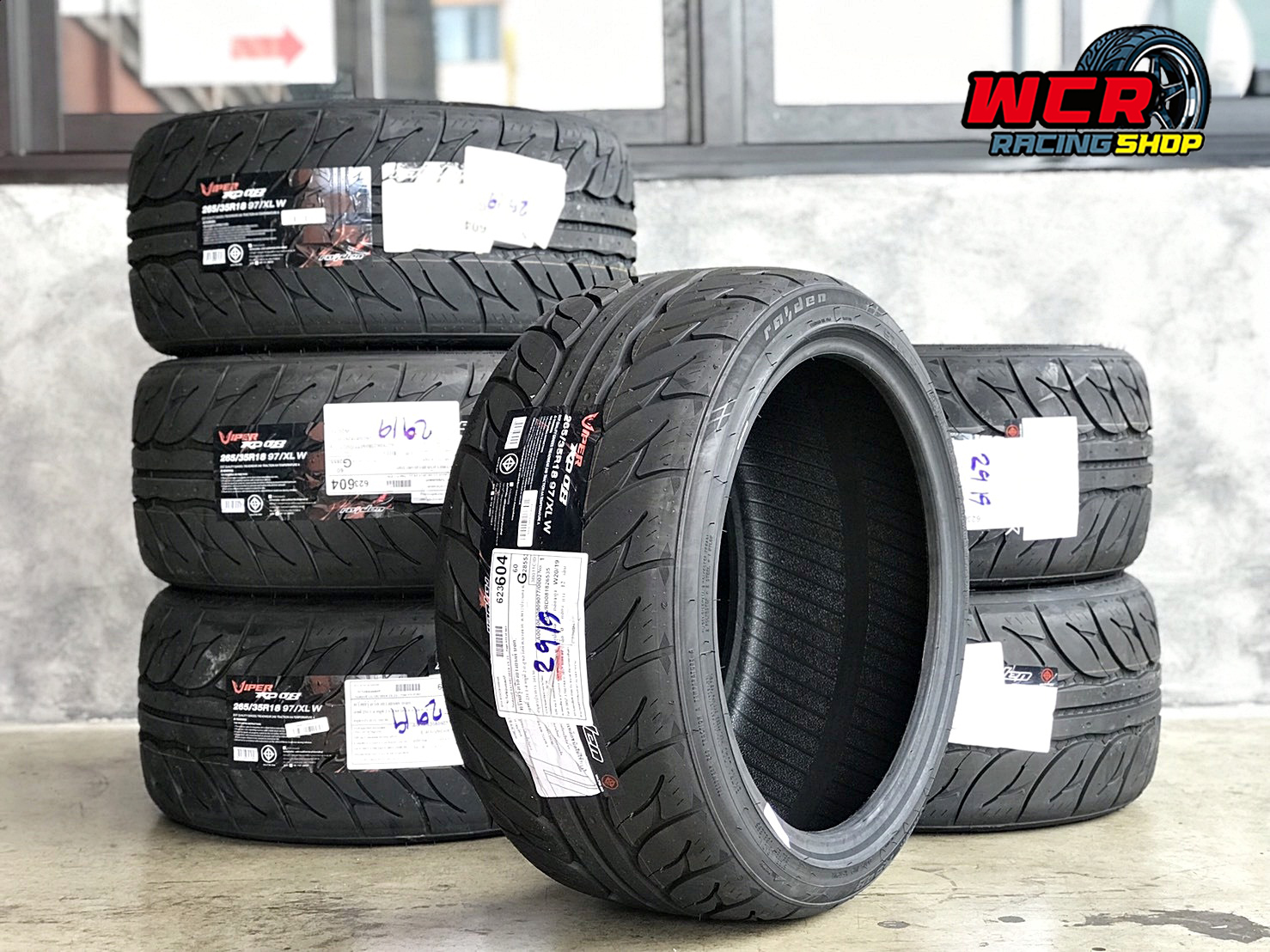 ยาง RAIDEN VIPER RD08 265-35R18 ยางสปอร์ต ราคาพิเศษ