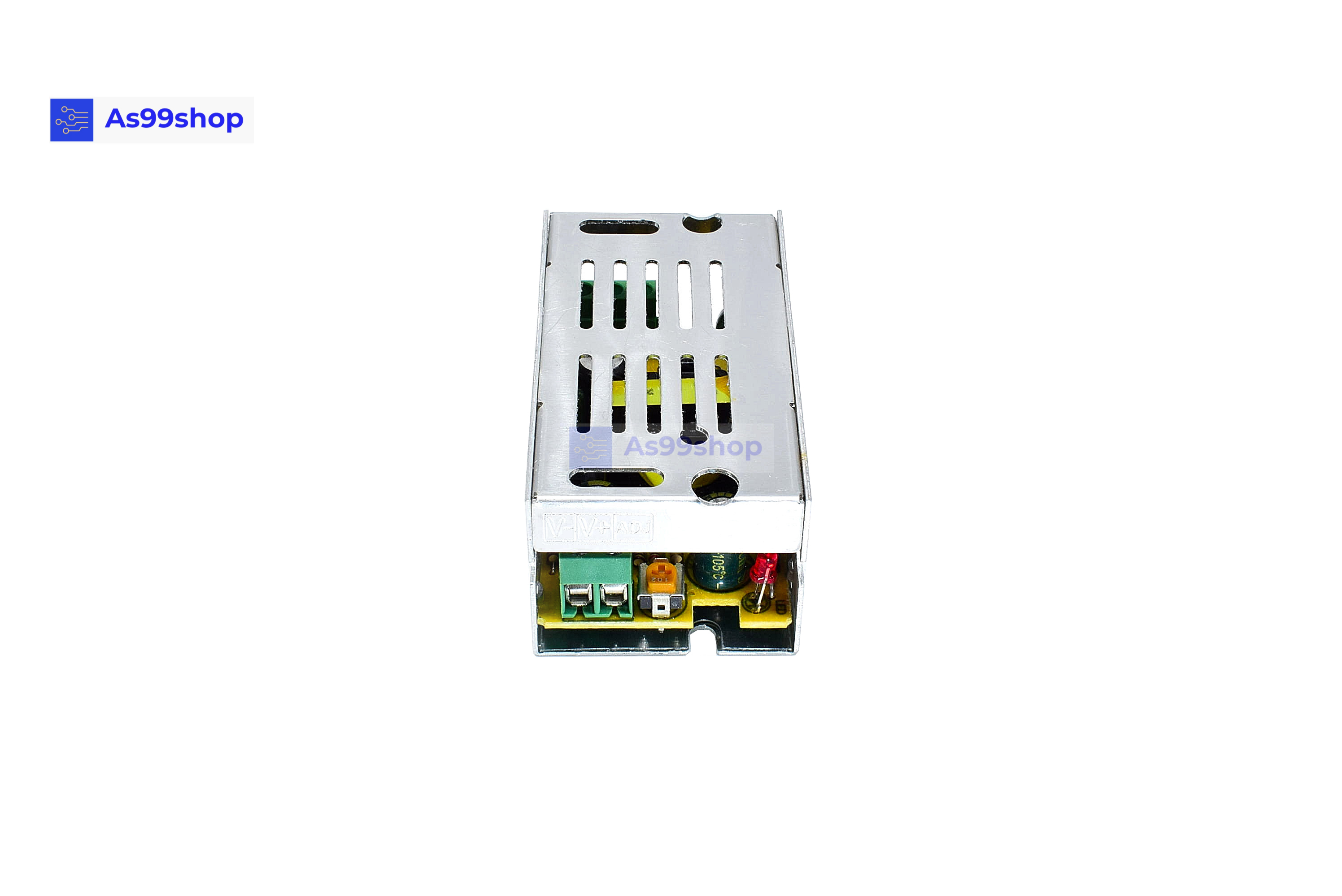 สวิตชิ่งเพาเวอร์ซัพพลาย Switching Power Supply 12V 1.2A,1.25A 15W(สีเงิน) S,T-15-12