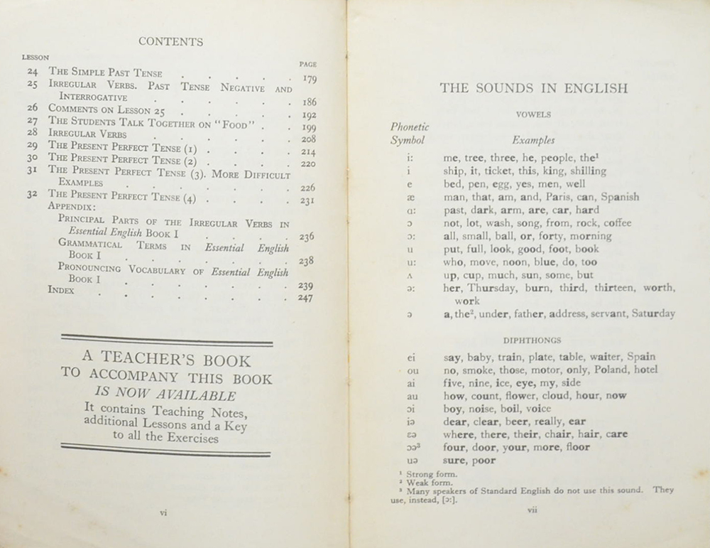 ESSENTIAL ENGLISH for Foreign Students BOOK ONE