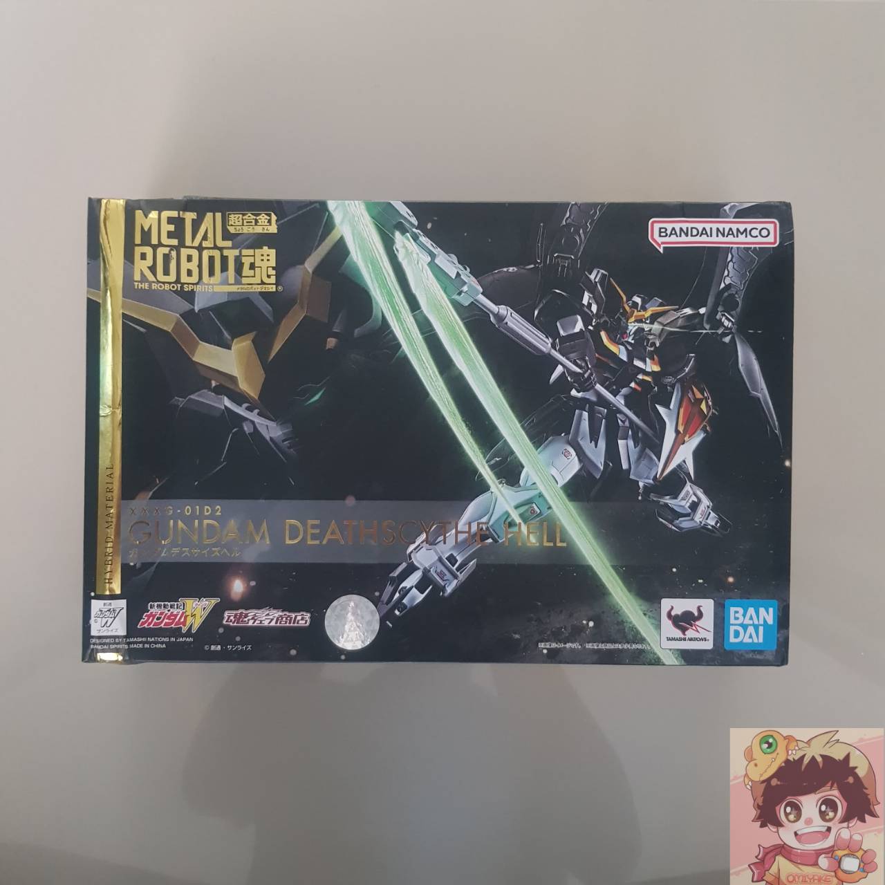 Bandai:METAL ROBOT SPIRITS(SIDE MS) Mobile Suit Gundam Wing - Gundam Deathscythe Hell กันดั้มวิง วิงกันดั้ม กันดั้มเดธไซธ์เฮล ดูโอ แม็กซ์เวลล์ หุ่นเหล็ก