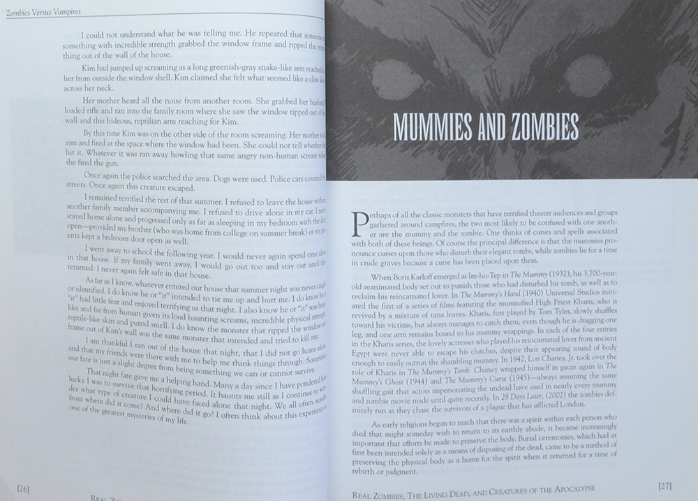 REAL ZOMBIES. THE LIVING DEAD, AND CREATURES OF THE APOCALYPSE