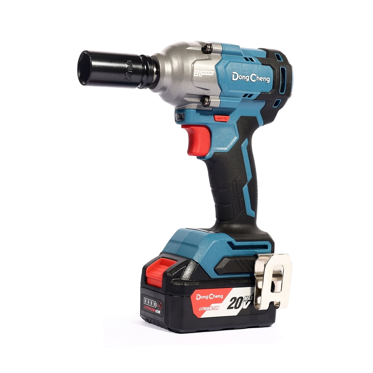 Dong Cheng DCPB488-EM บล็อกไร้สาย 1/2" 488Nm 20V แบตx2