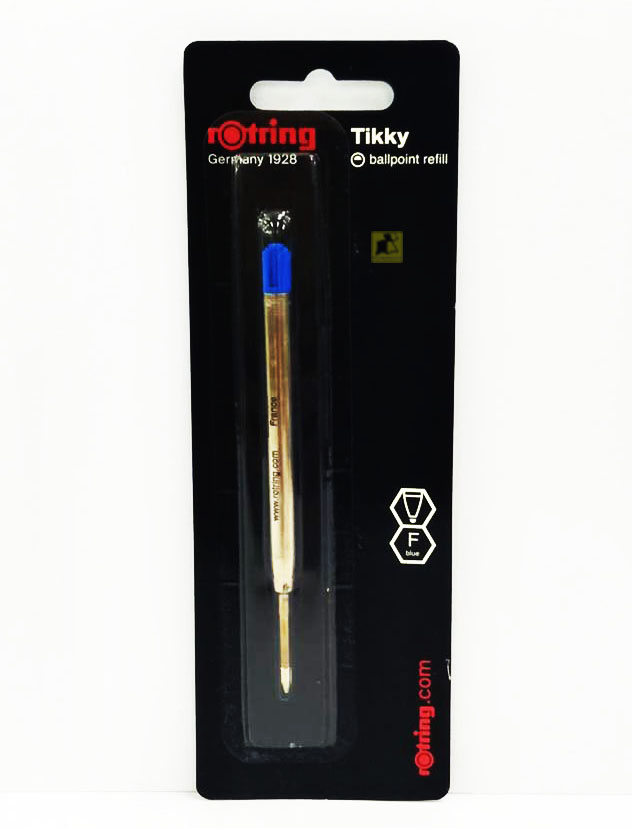 ไส้ปากกาลูกลื่น rotring ขนาดหัวลูกลื่น (0.5mm.) สีน้ำเงิน