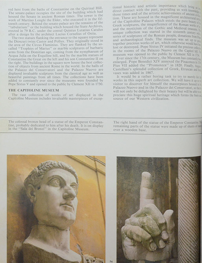 ROME Down through the centuries