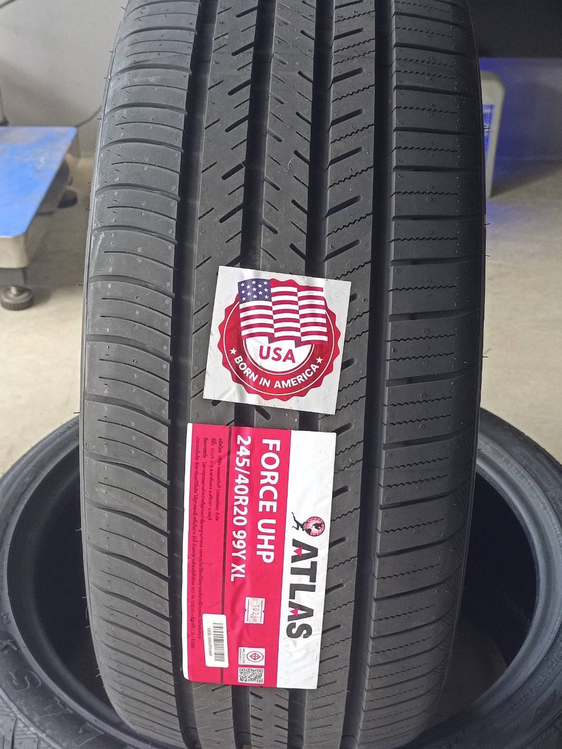 ยางไทย ATLAS FORCE UHP 245/40-20