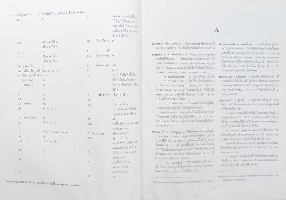 นางบุญชู (ศักดาพลรักษ์) กัมปนาทแสนยากร (พจนานุกรมศัพท์ธรณีวิทยา) (ขายตามสภาพ)