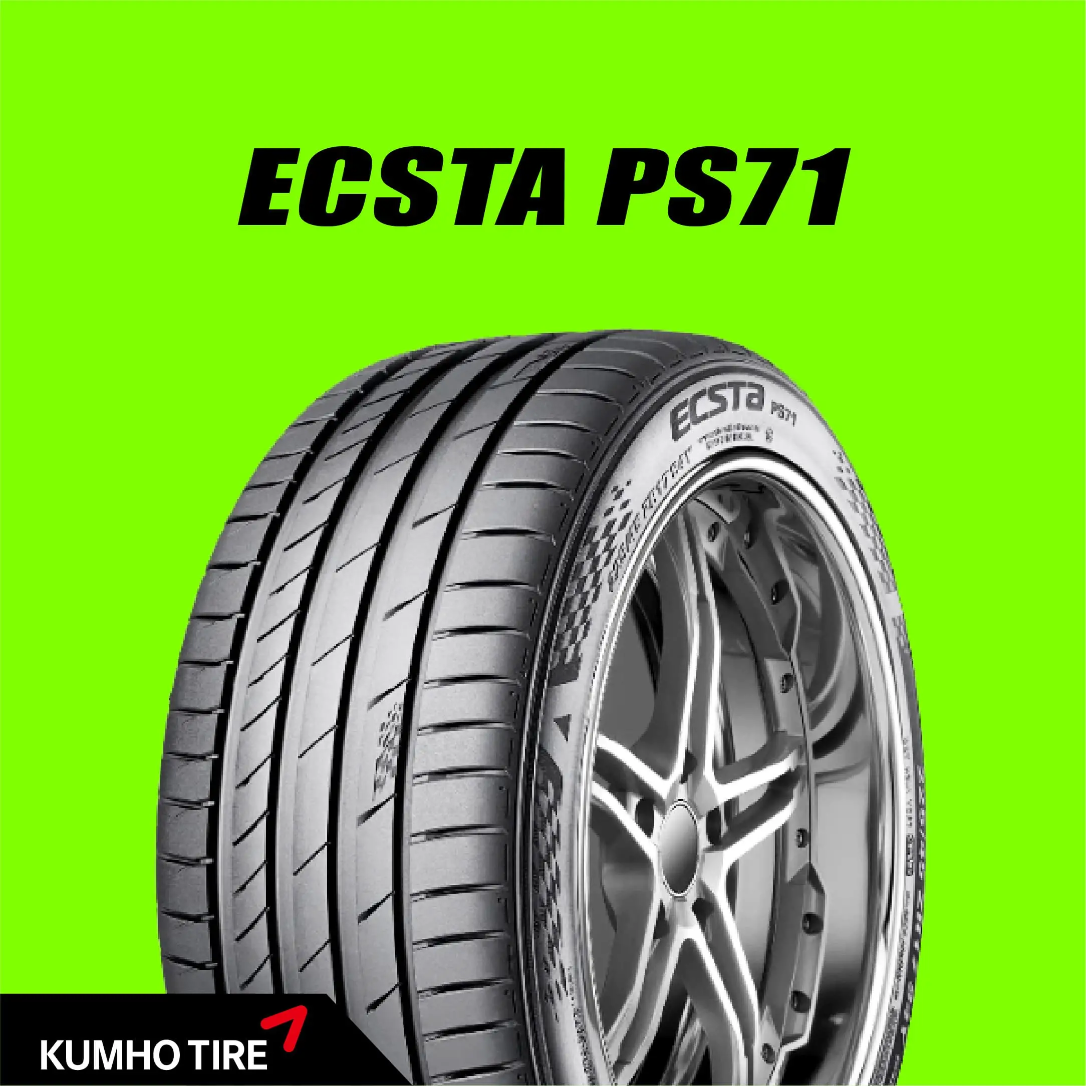 ยางKUMHO PS71 ขนาด 255/40-17ราคาพิเศษ สั่งได้