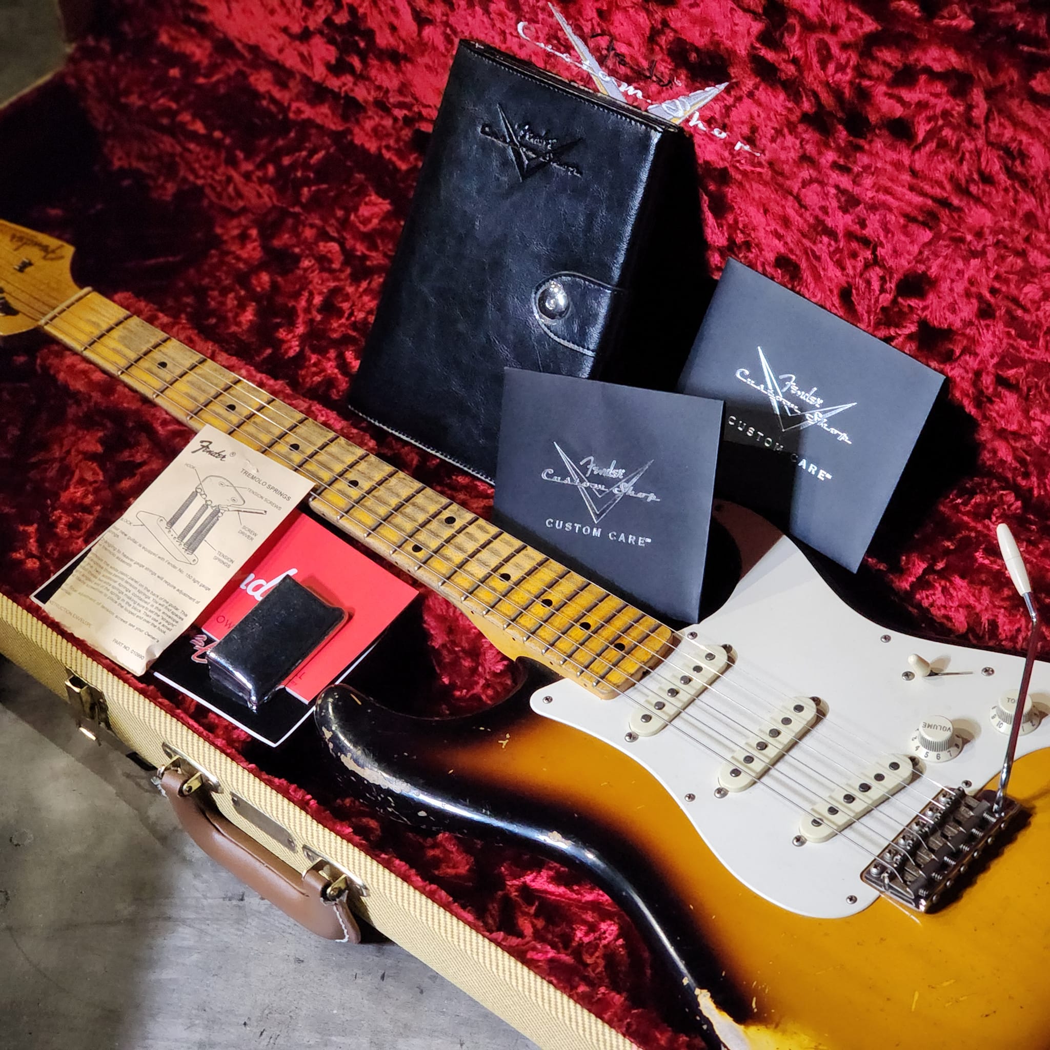 (USED) FENDER Custom Shop TODD KRAUSE Masterbuilt 57' Stratocaster Relic 2018 SERIAL # R93683