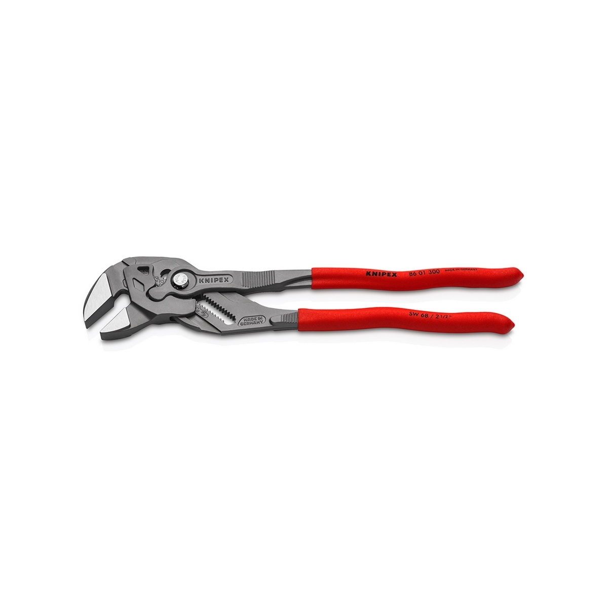 KNIPEX 86 01 300 คีมคอม้า ด้ามพลาสกันลื่น 300mm (12")