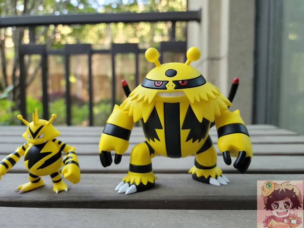 Pokemon Scale World OS Studio - Elekid , Electabuzz and Electivire Set โปเกมอน[BANDAI]เอเลคิด เอเลบู เอเลคิเบิล