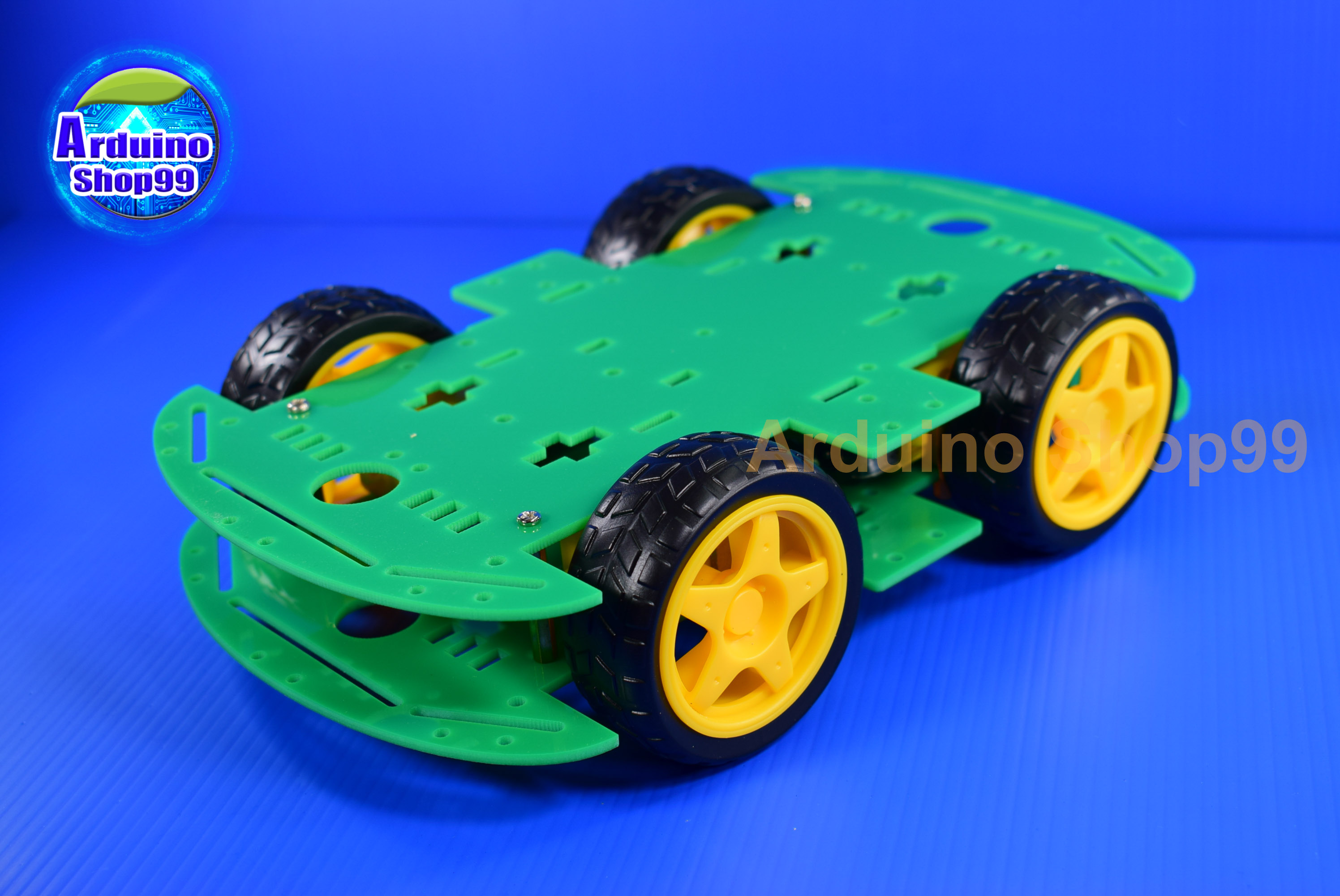 Car 4 wd Green