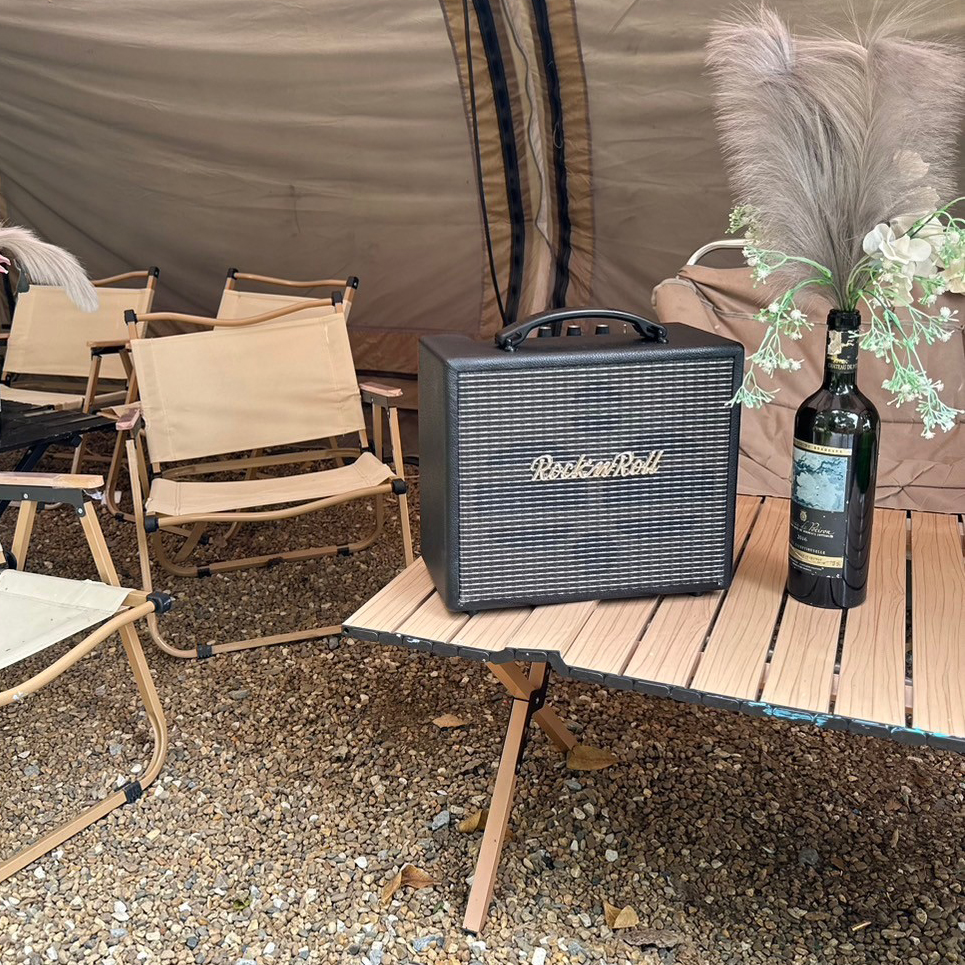 AJ ลำโพงบลูทูธ รุ่น X60 กำลังขับ 80วัตต์ เเถมไมค์ลอย 2 ตัว ปรับเบส ปรับเเหลม ต่อกีต้าร์ได้ รับประกัน 1 ปี