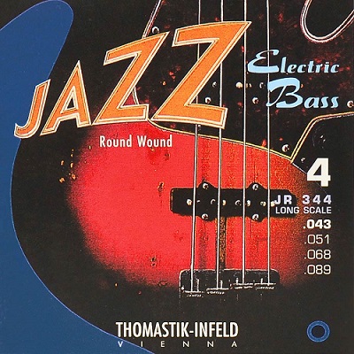 Thomastik Infeld JR344 Nickel Round wound 4 String Long Scale 43-89