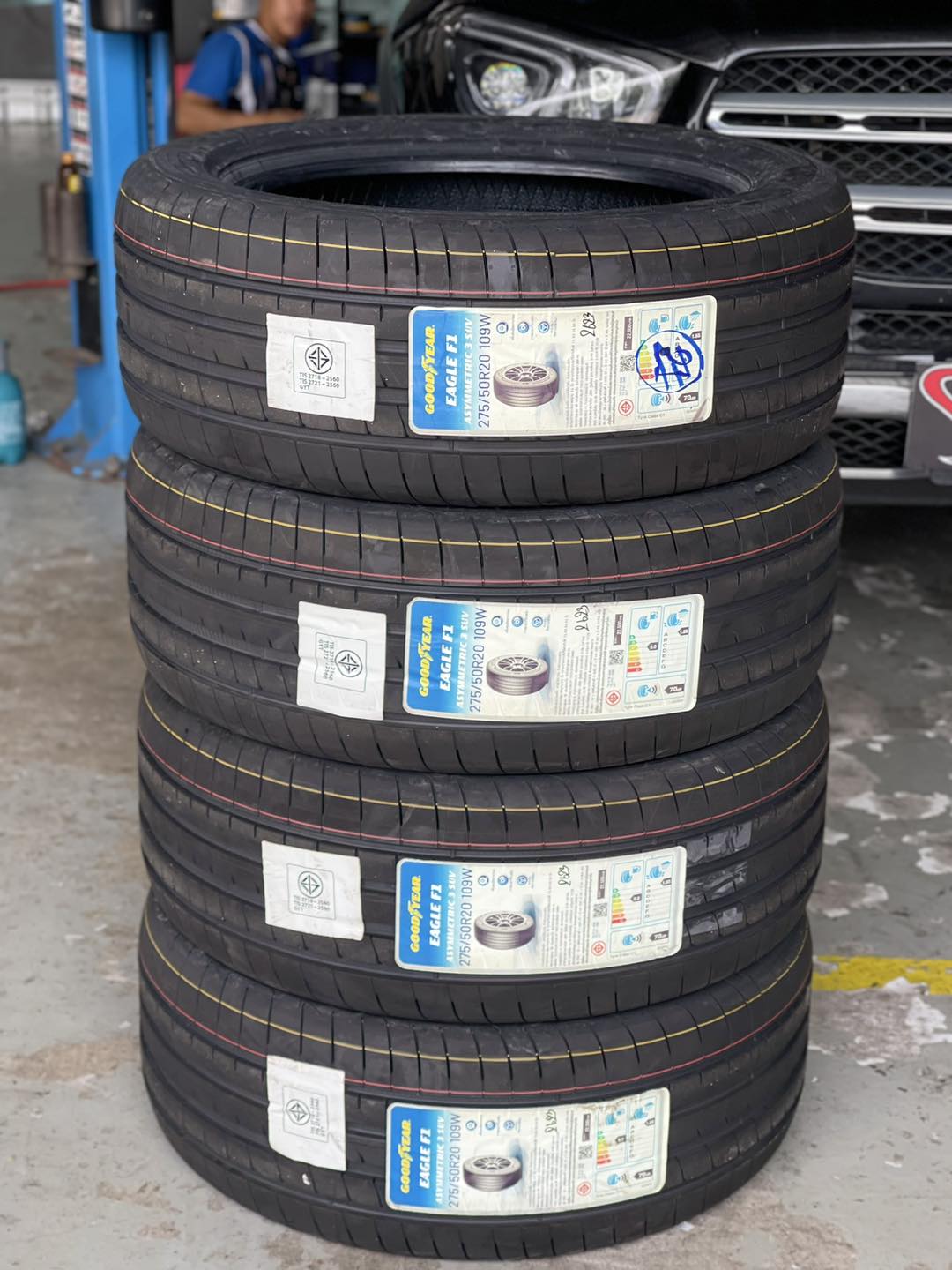 ยาง Goodyear F1 Asymmertric3 SUV ขนาด 275/50-20