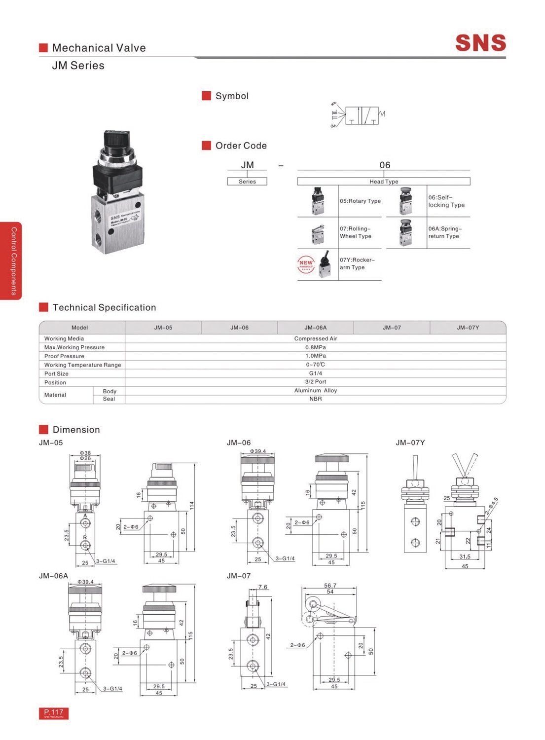 JM - แมคคานิเคิล วาล์ว JM