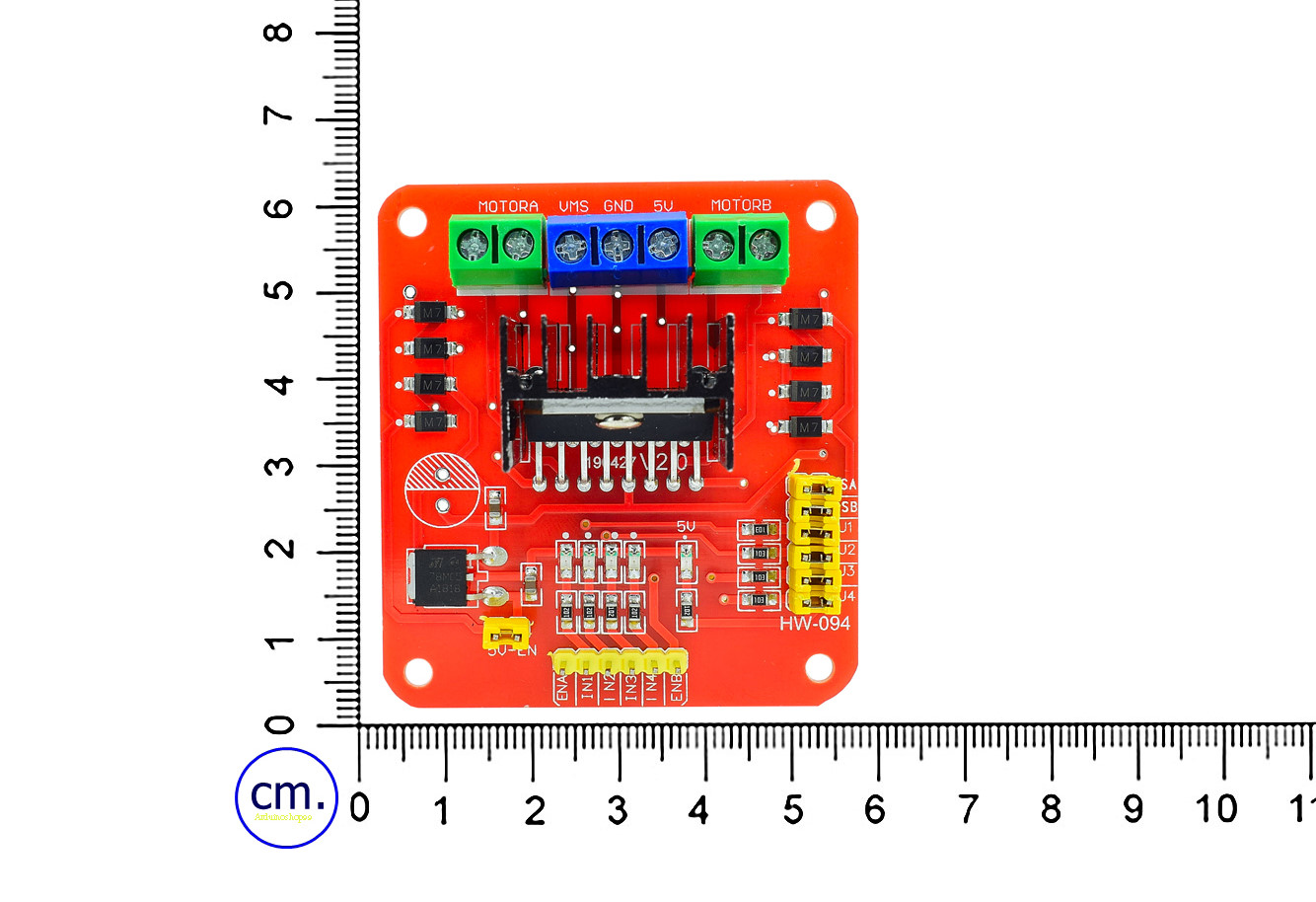 L298N Motor Drive Board module for Arduino For Stepper Motor / robot
