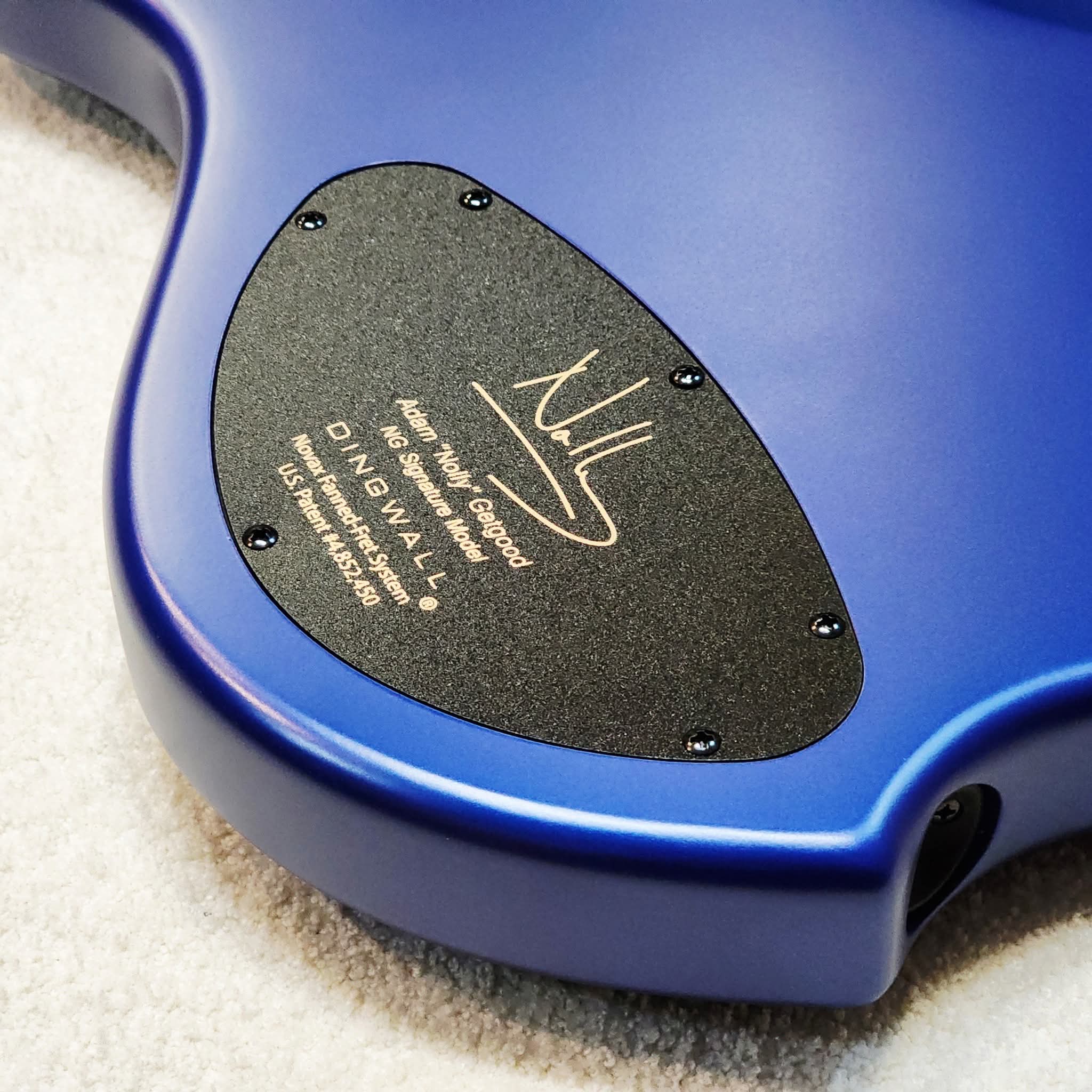 DINGWALL NG3-5 ADAM NOLLY SIGNATURE - MATTE METALLIC BLUEBERRY ** LIMITED EDITION **