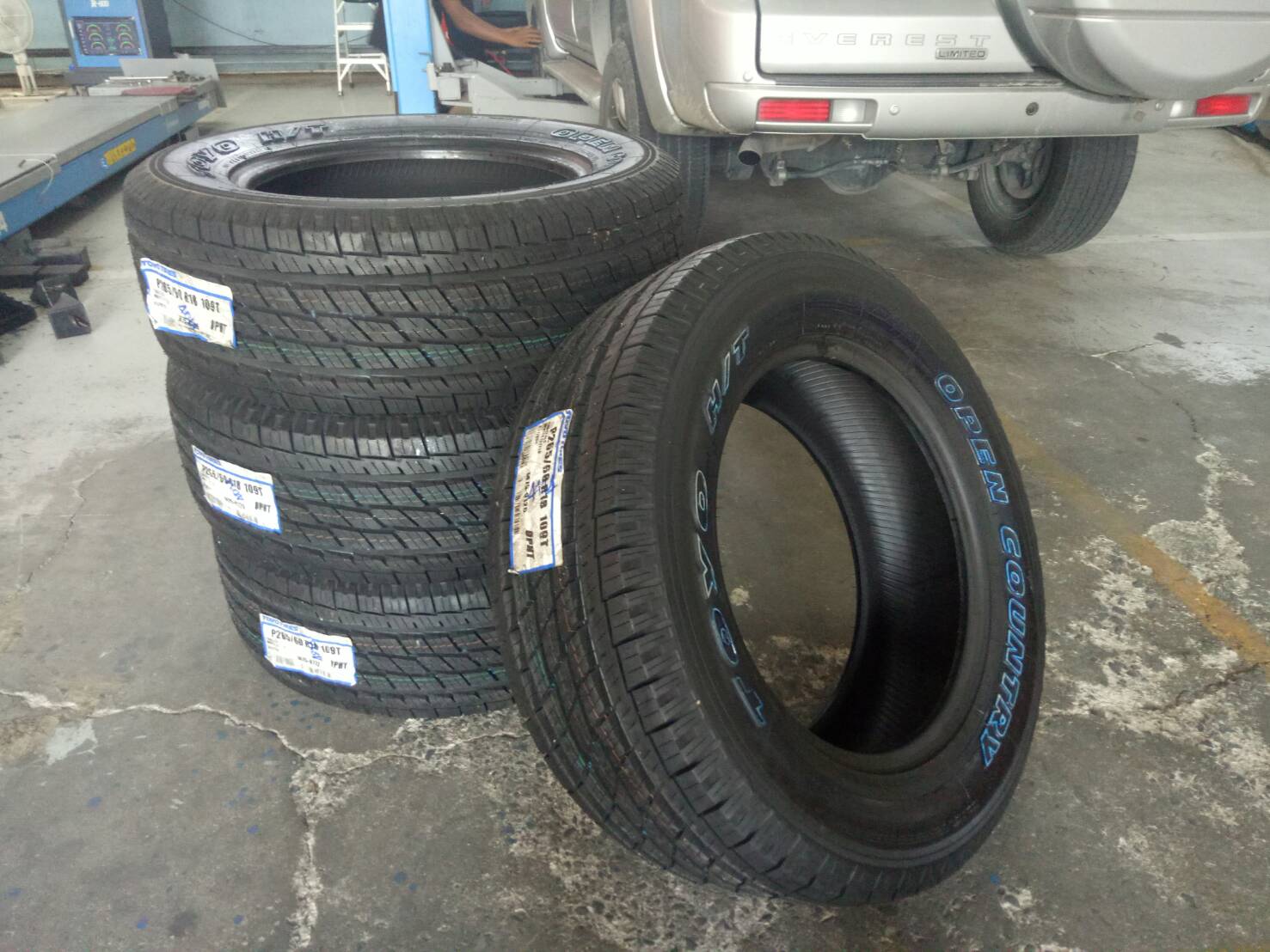 TOYO OPEN COUNTRY H/T ขนาดยาง 225/70R15