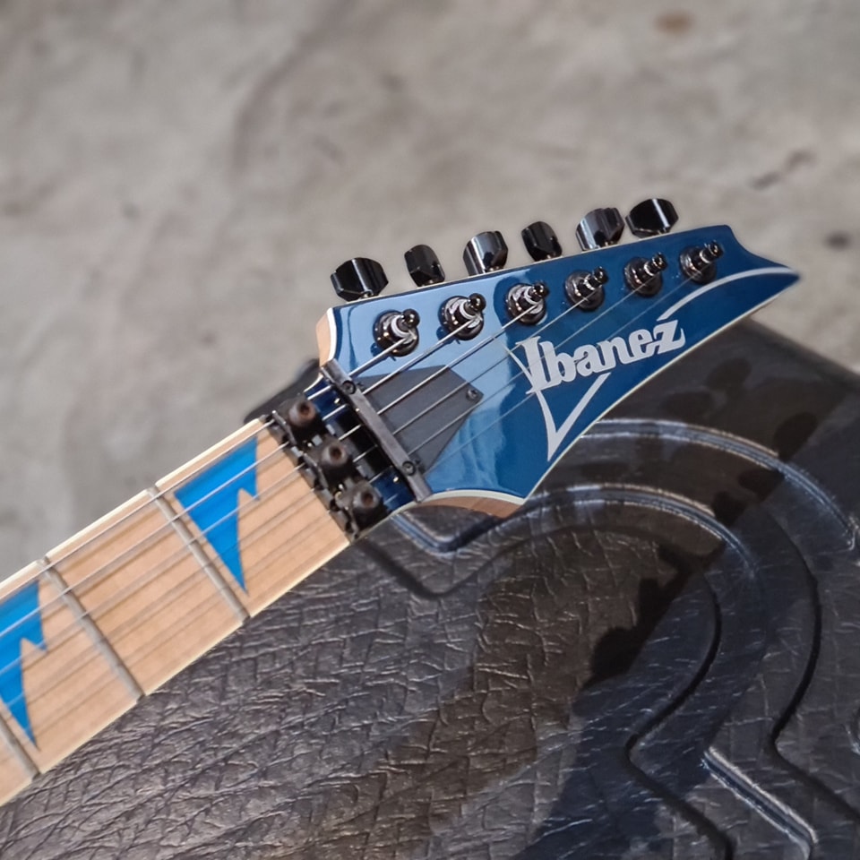 (USED) Ibanez RG770DXLB Laser Blue Reissue