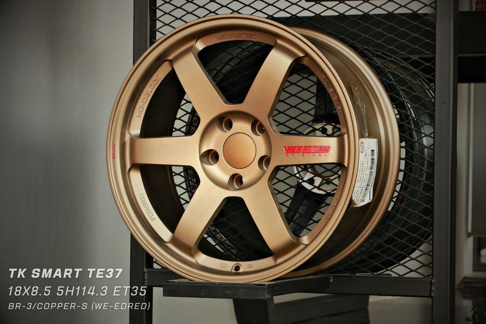 ล้อเบา TK SMART TE37 (FLOWFORMING) ขอบ 18