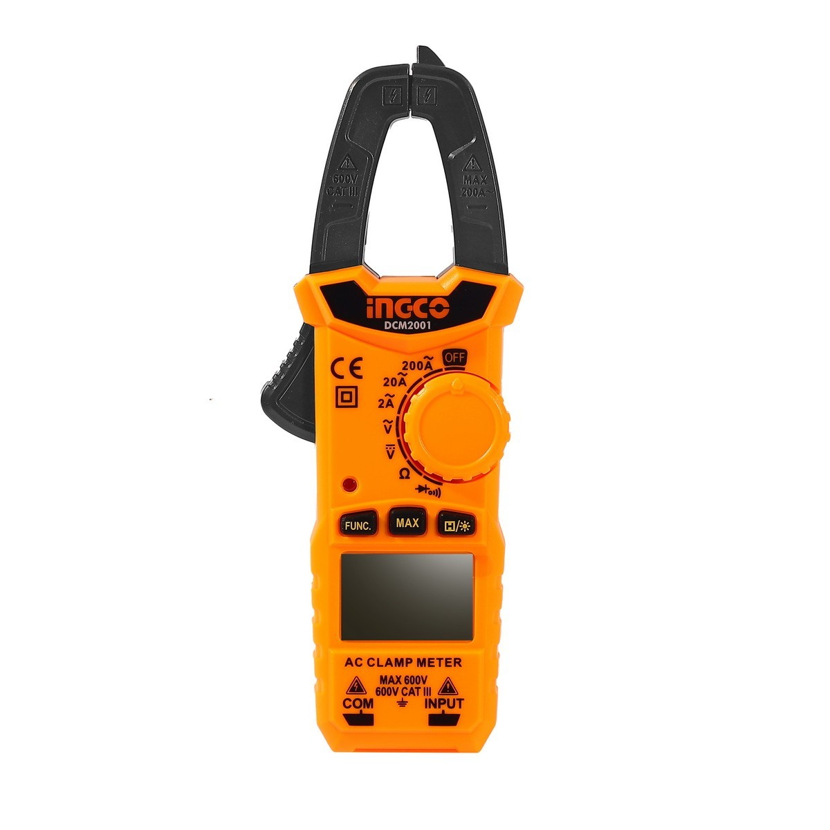 INGCO DCM2001 ดิจิตอลแคลมป์มิเตอร์ AC 200A