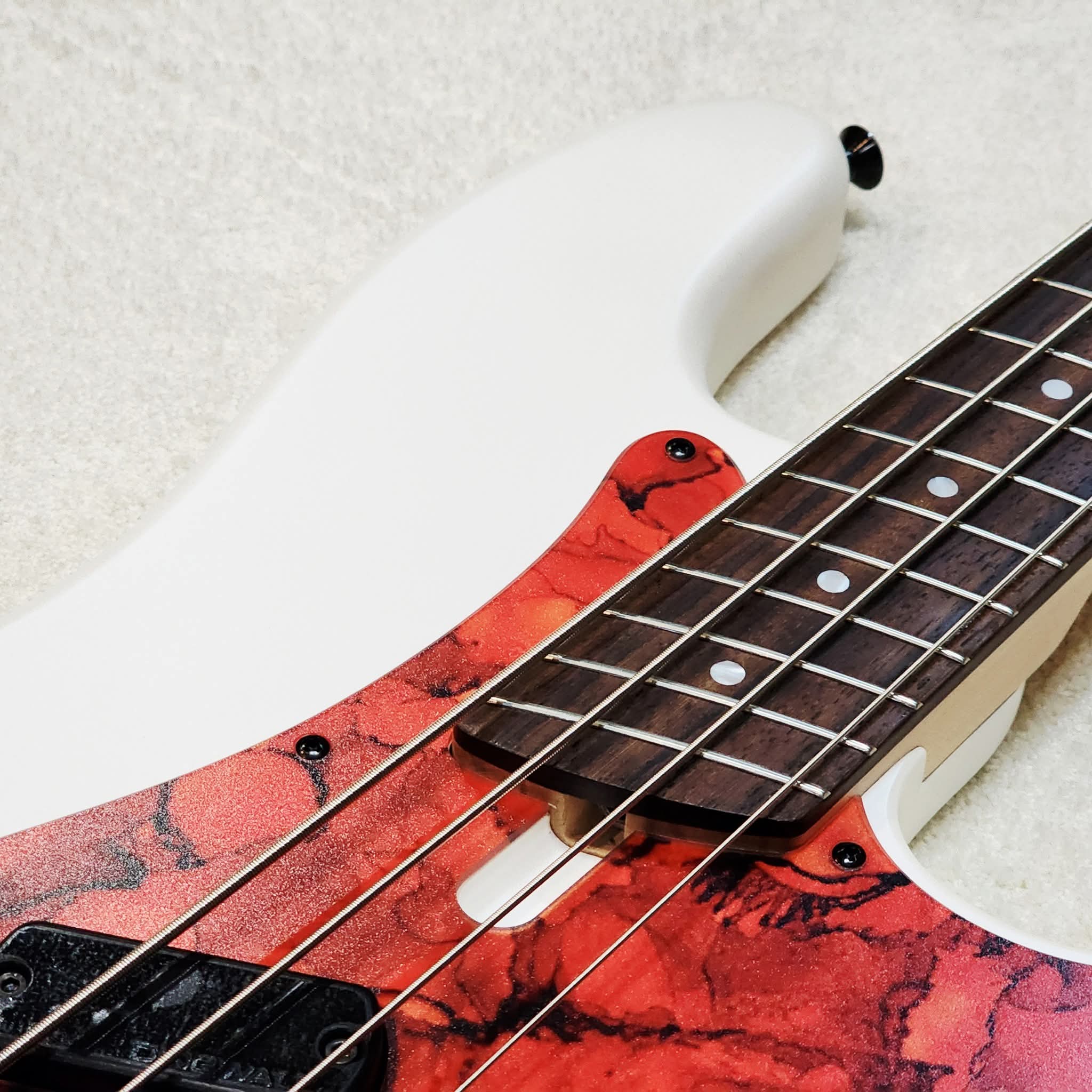 DINGWALL SUPER P SP1-4 - MATTE DUCATI PEARL WHITE