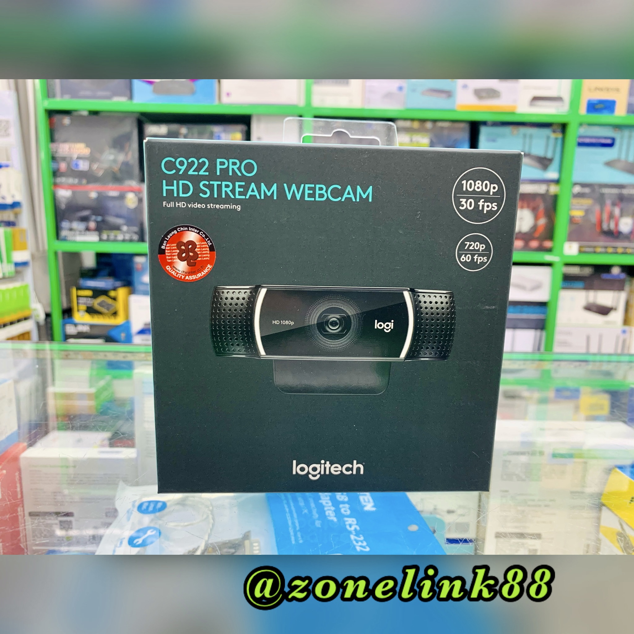 Logitech C922 HD Pro Webcam
