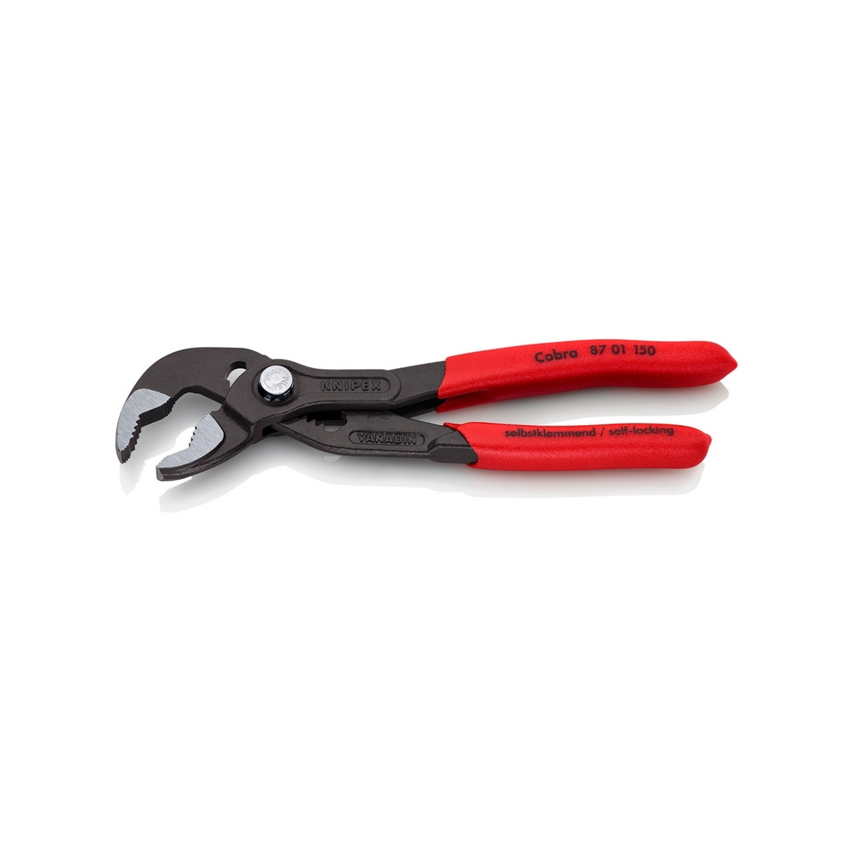 KNIPEX 87 01 150 คีมคอม้า รุ่น Cobra ด้ามพลาสติก 150mm (6")