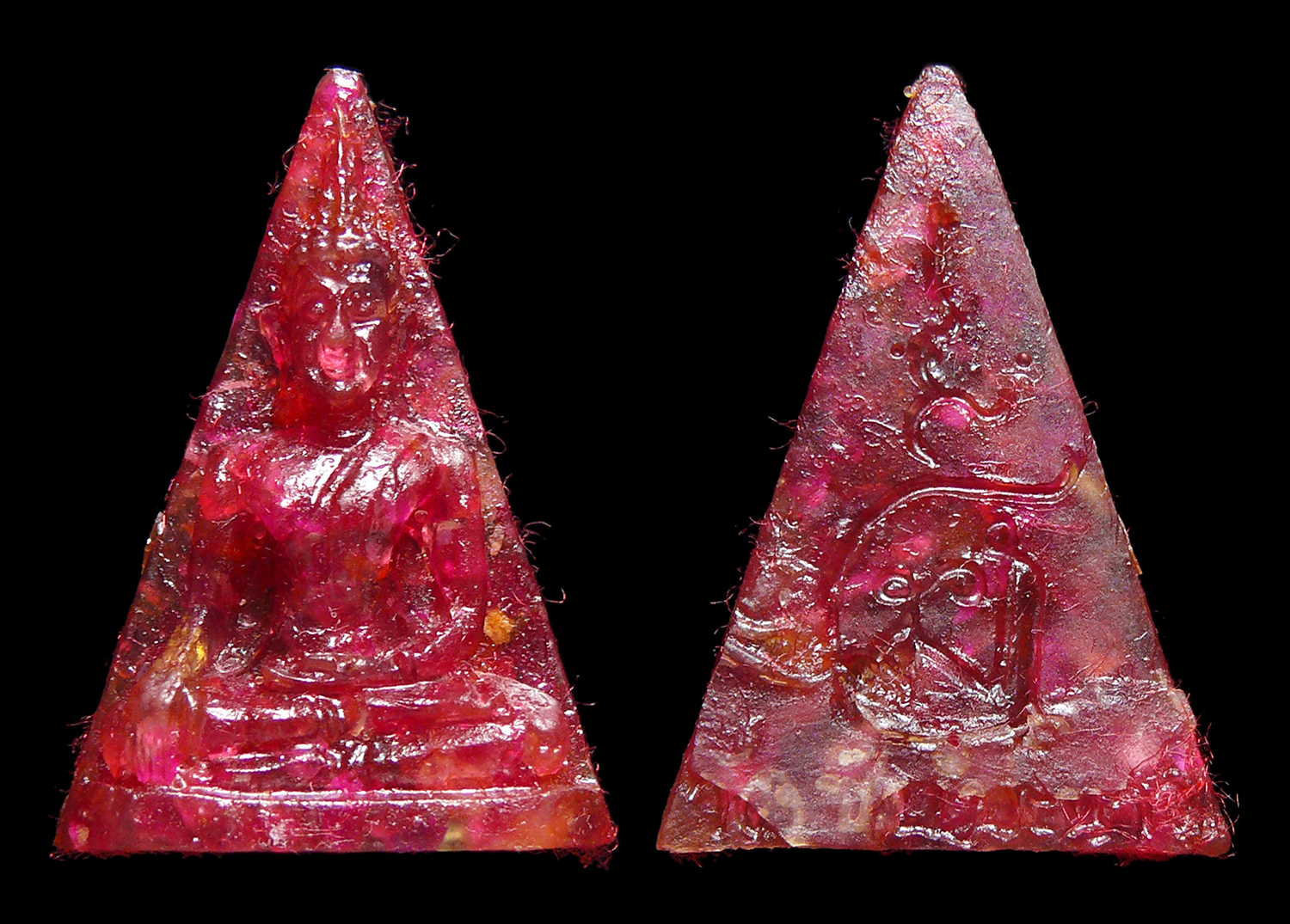 พระสมเด็จพันล้าน วัดซับมะนาว จ.สระแก้ว เนื้อเรซิ่น พร้อมกล่อง