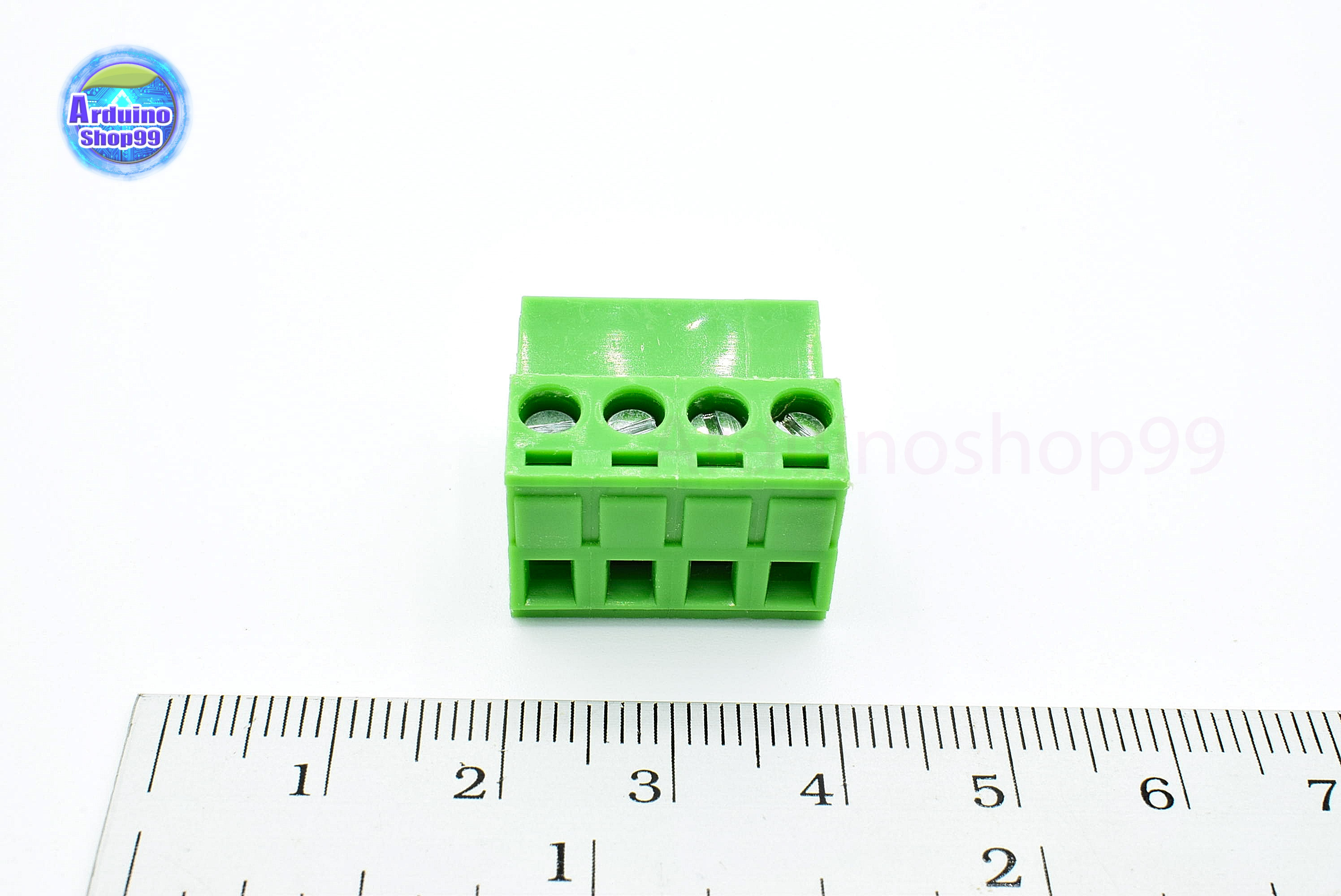 Terminal Block PCB connector 4P / 2EDGK 5.08mm plug-in ( 1 ชุด ผู้+เมีย )