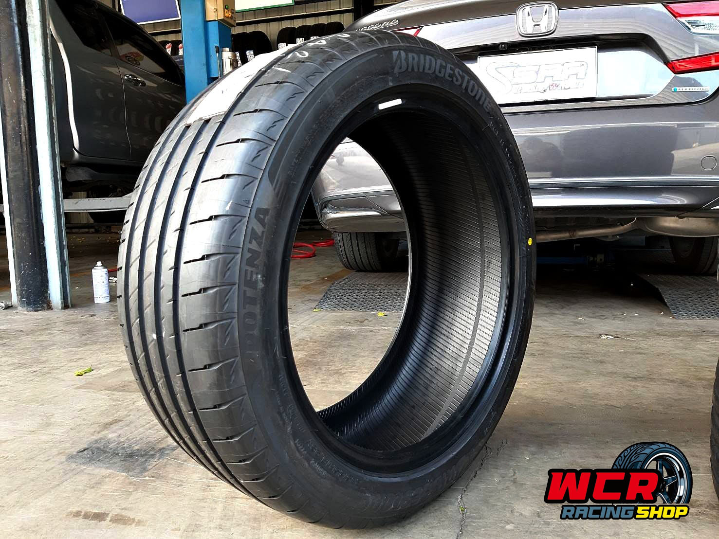 ยาง BRIDGESTONE POTENZA S007A ขนาดยาง 235/45R18