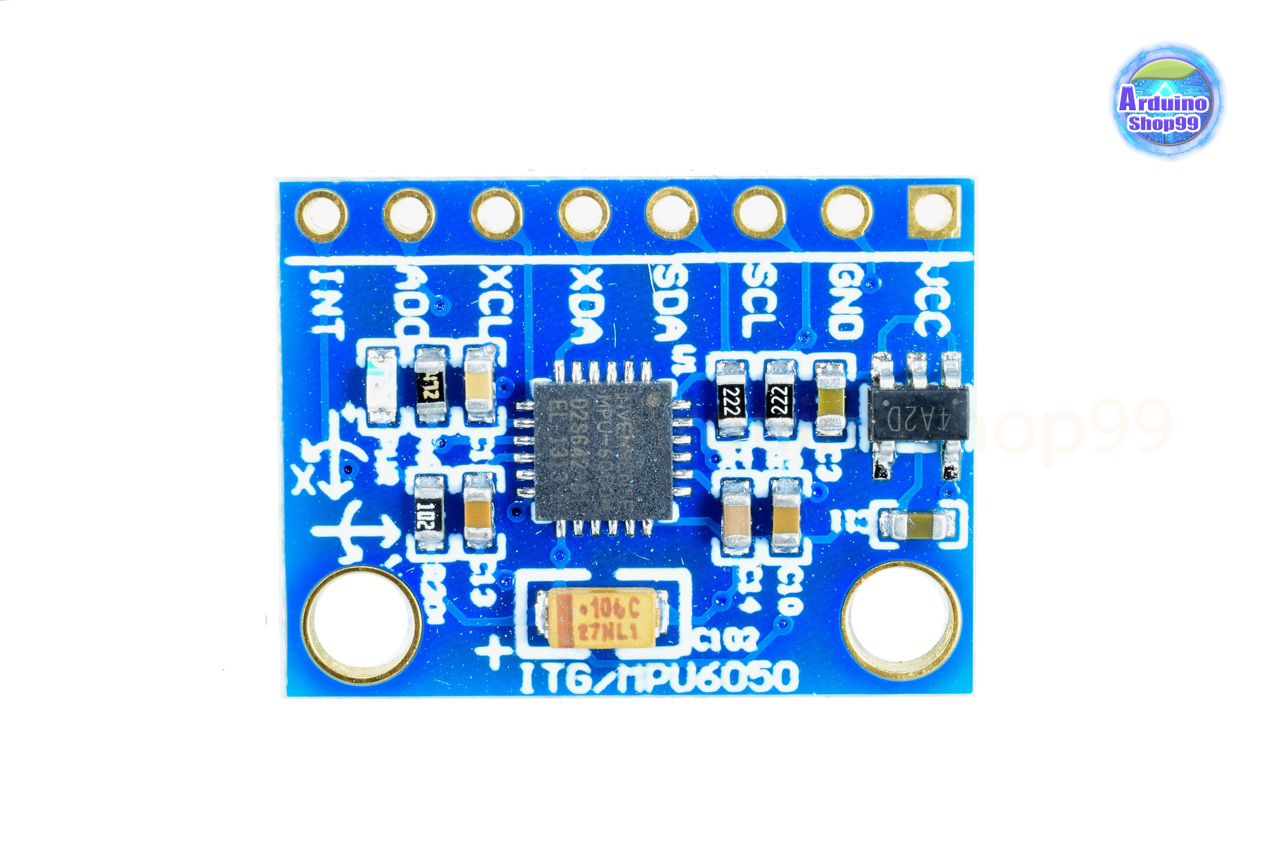 GY-521 MPU-6050 module three-axis acceleration gyroscope 6DOF