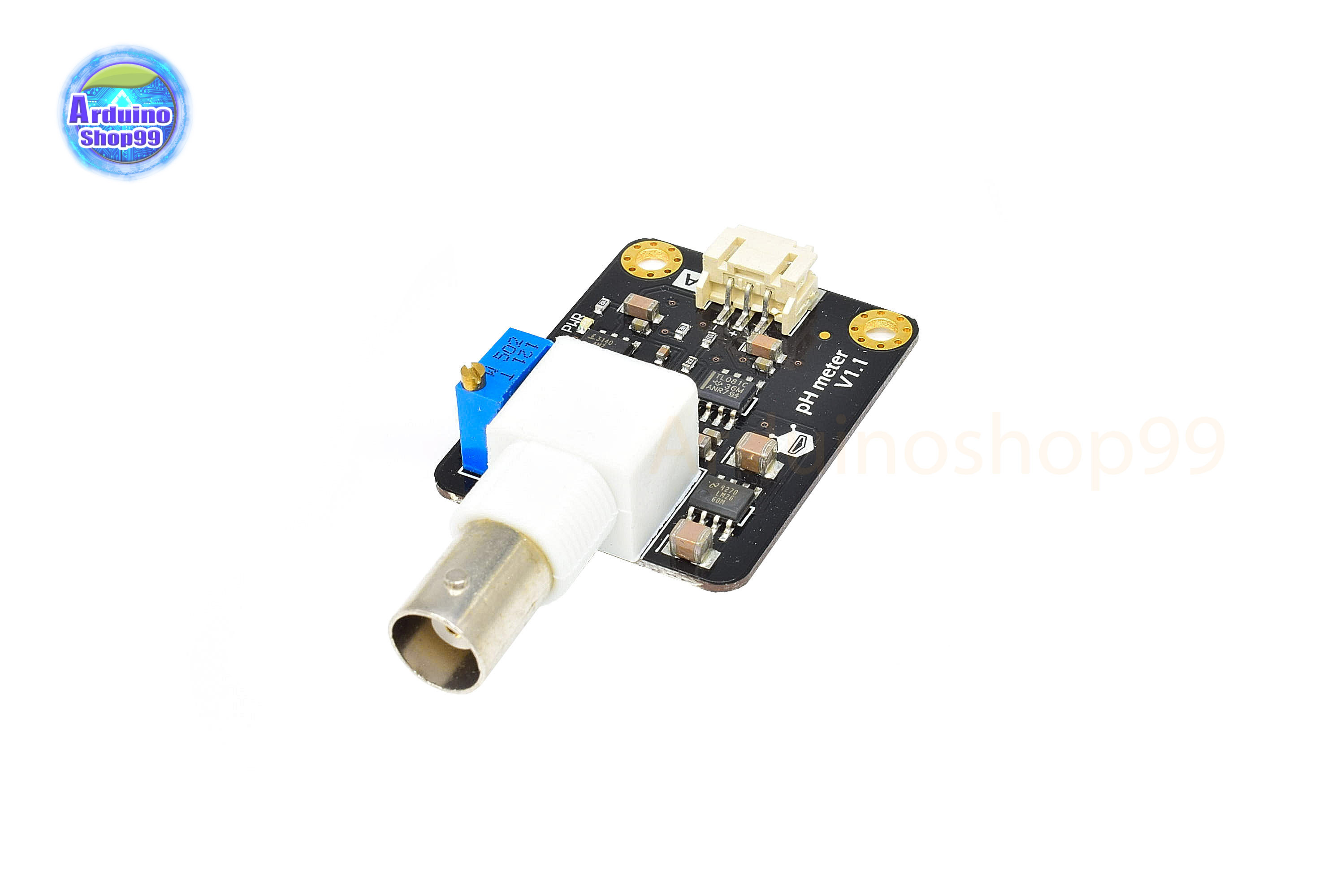 Analog Spear Tip pH Sensor / Meter Kit