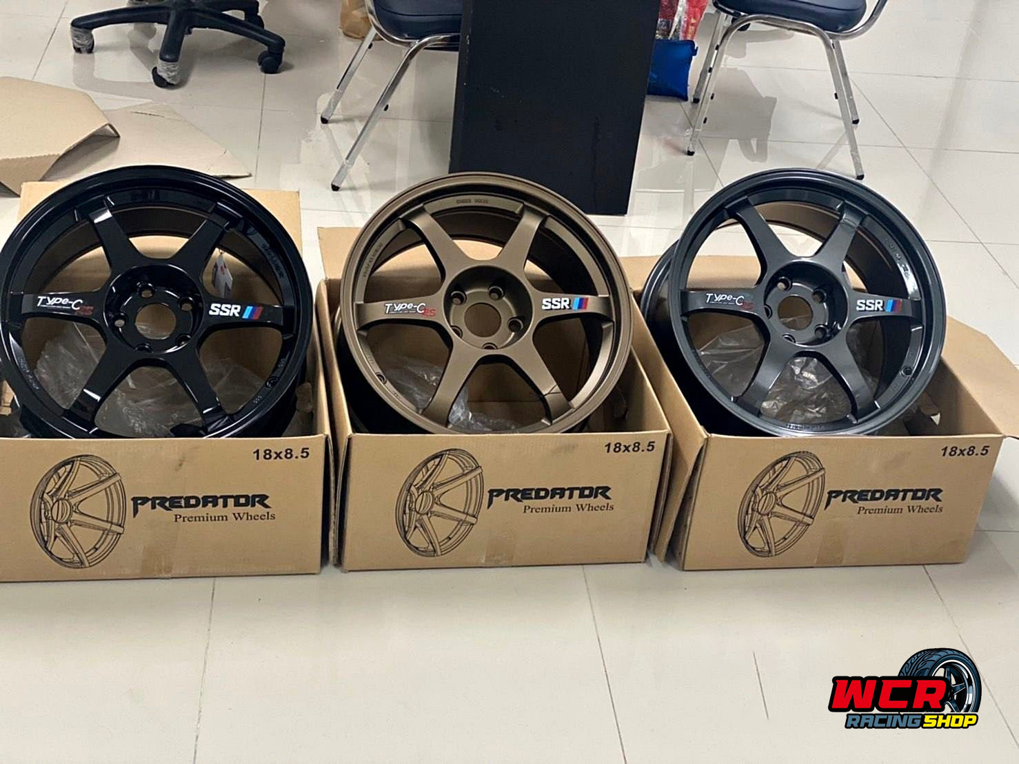 ล้อ SSR TYPE_C ขอบ 18 ล้อไทย PREDATOR