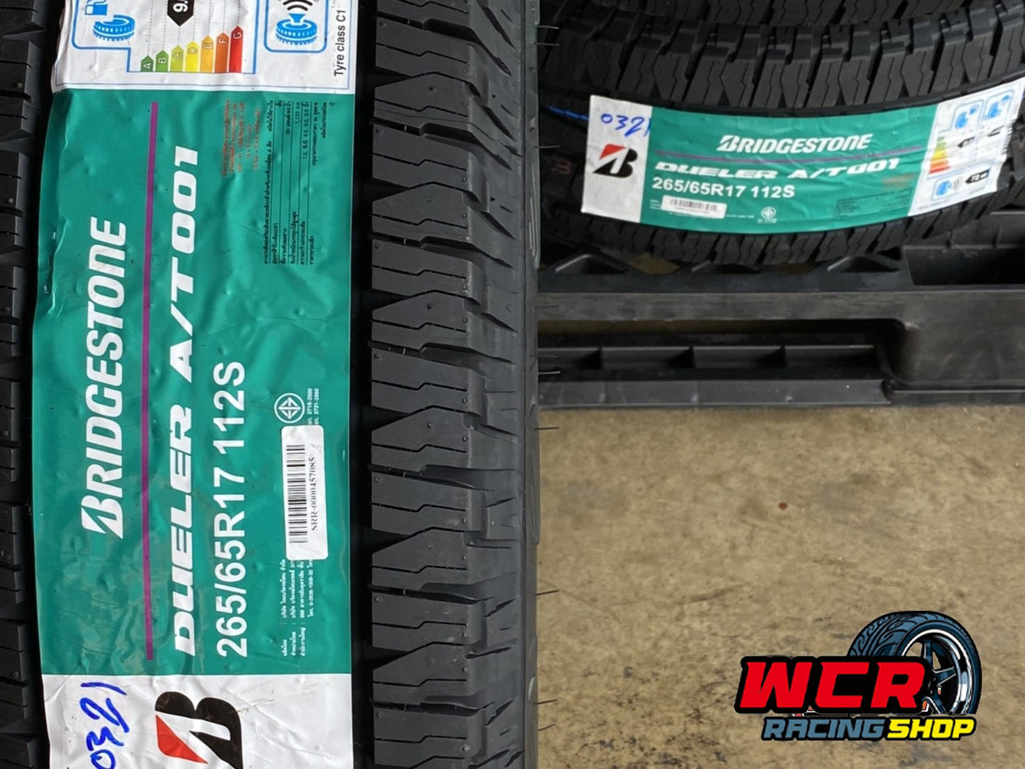 ยาง BRIDGESTONE DUELER A/T 001 ขนาด 265/65R17