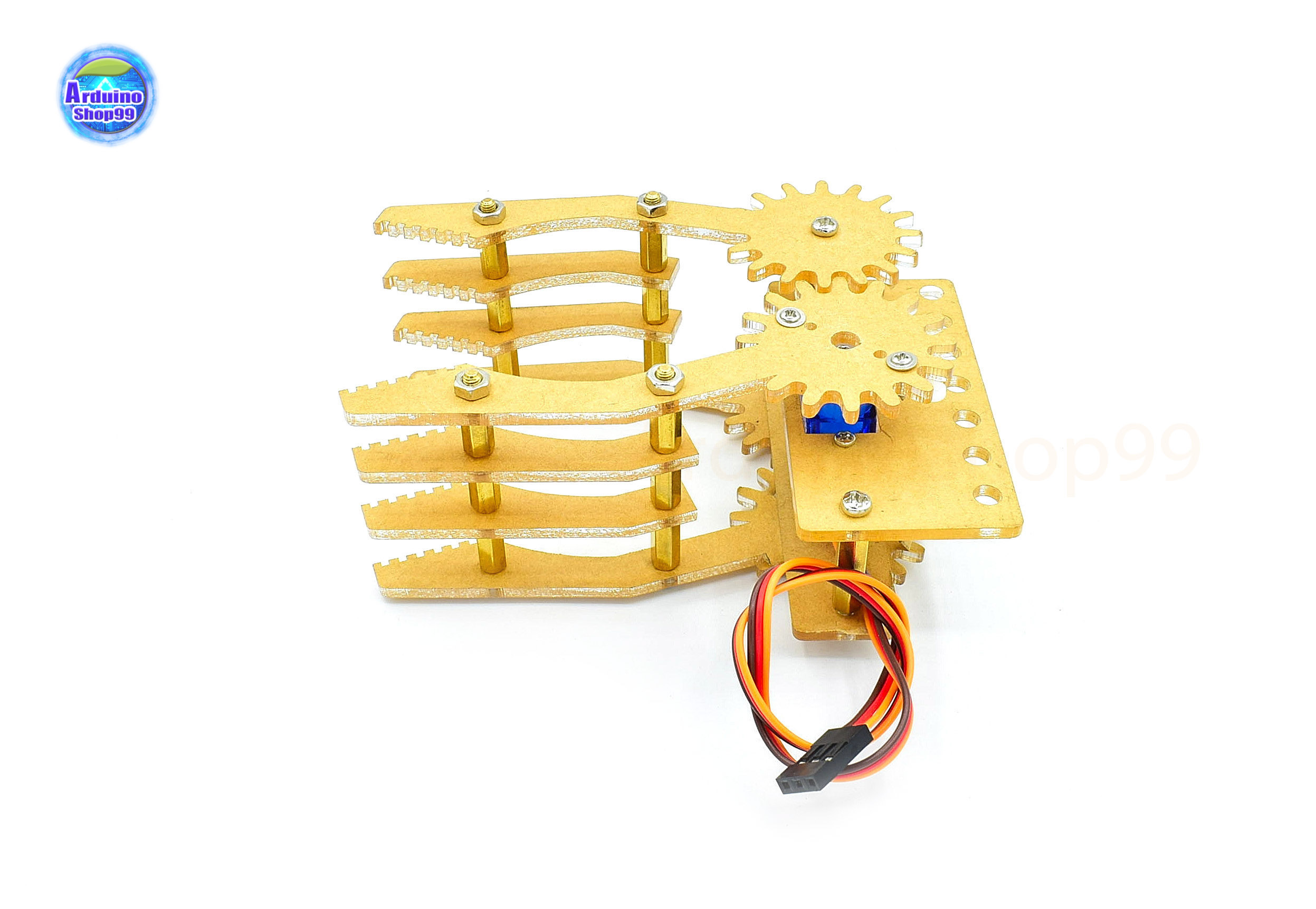 Gripper Robot Arm ชุดมือจับแขนกล แบบอะคริลิค + Servo SG90